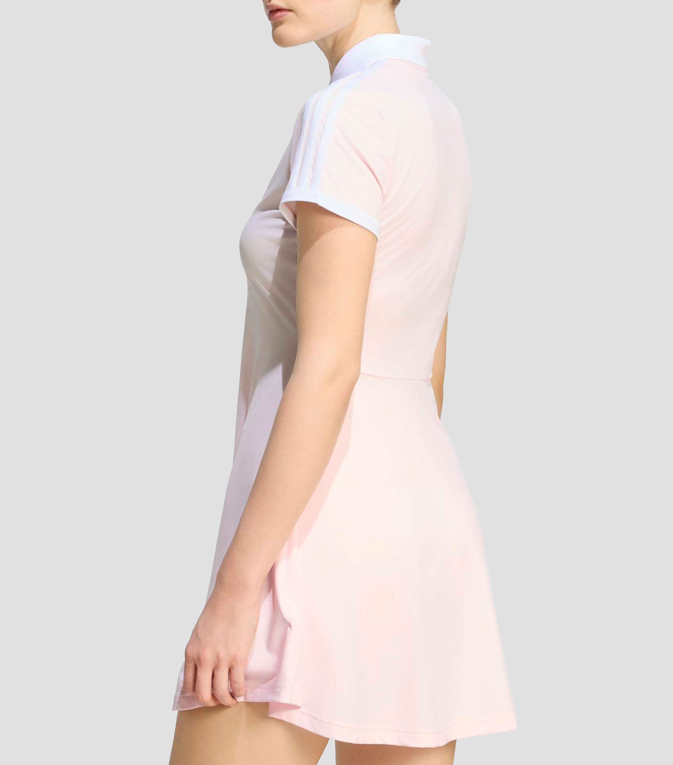 Vestido corto liso Mujer