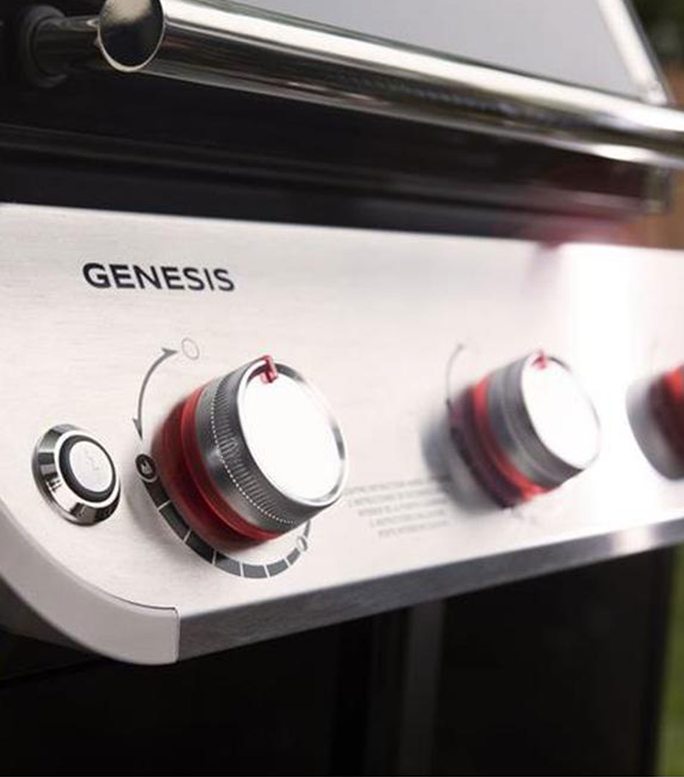 Asador de Gas Genesis en acero