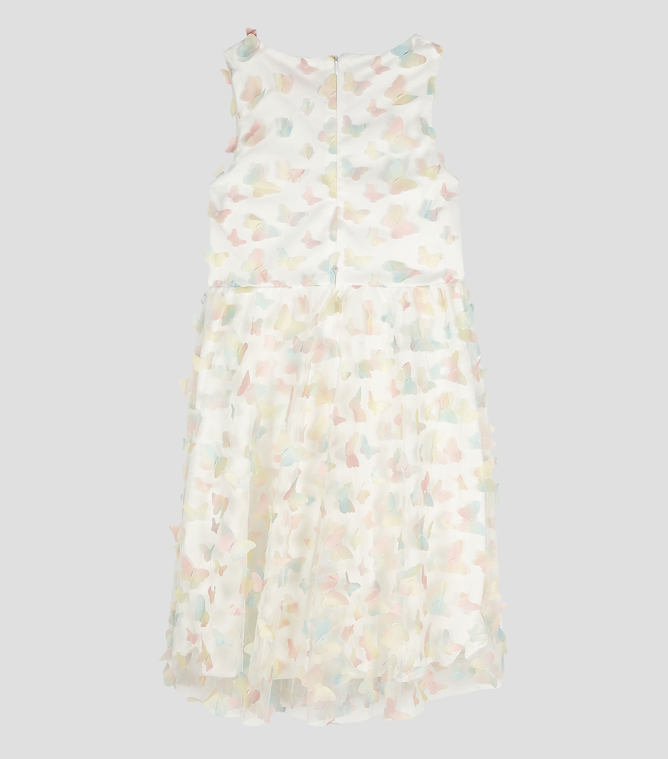Vestido Estampado en Mariposas Niña