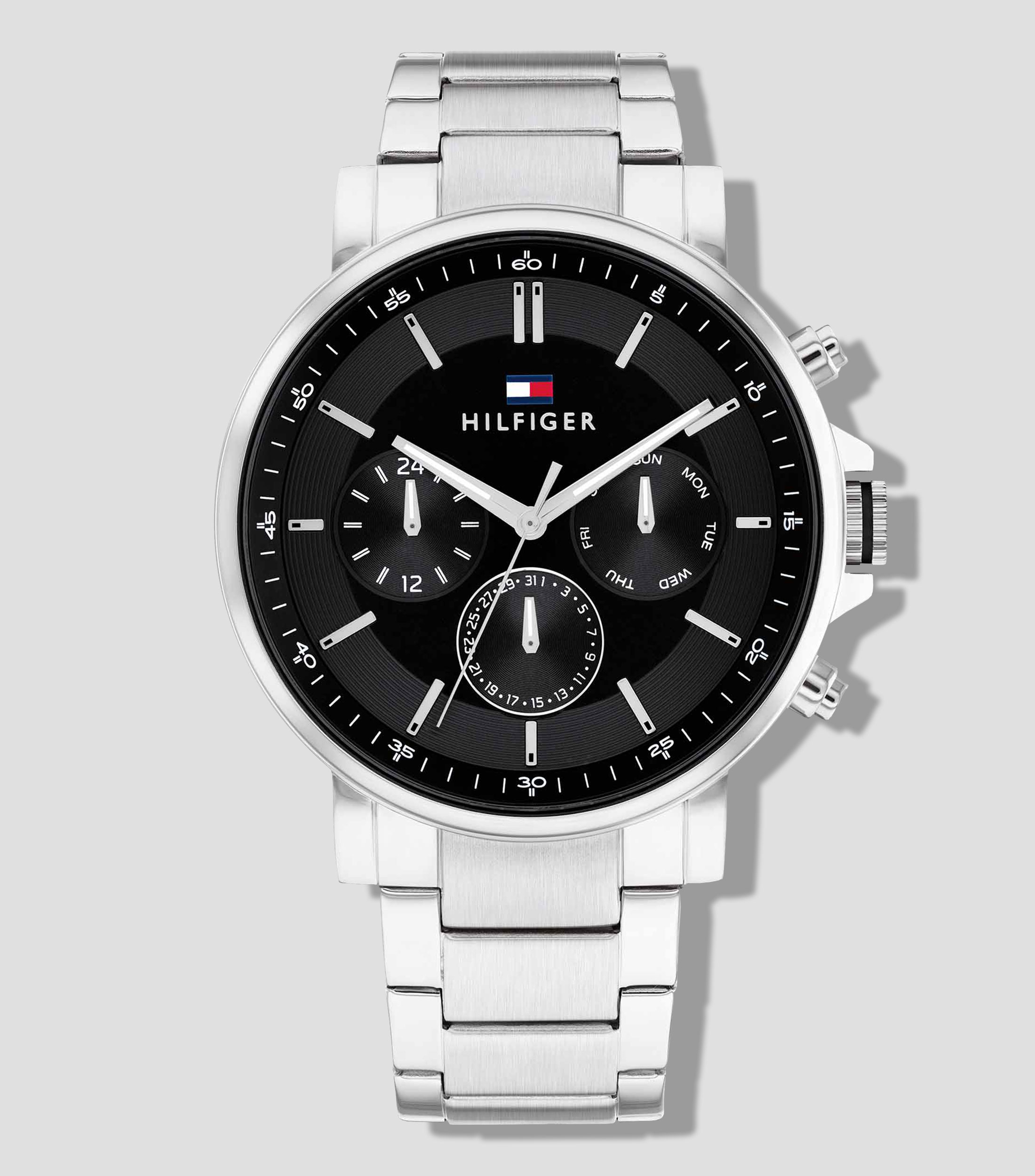 Reloj para Hombre Tyson De Vestir Plateado, Negro