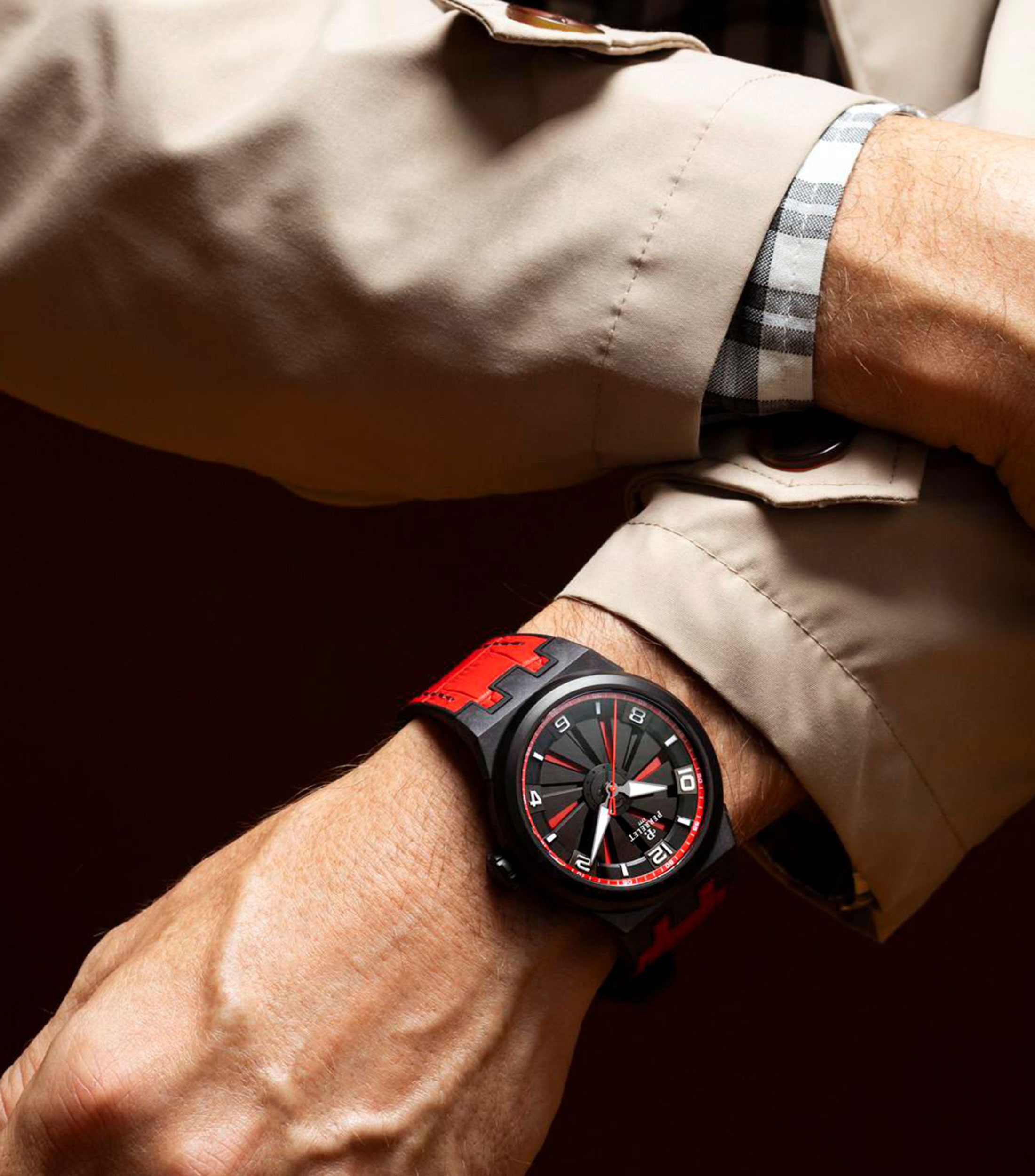 Reloj para Hombre Turbine Carbon Casual, Negro