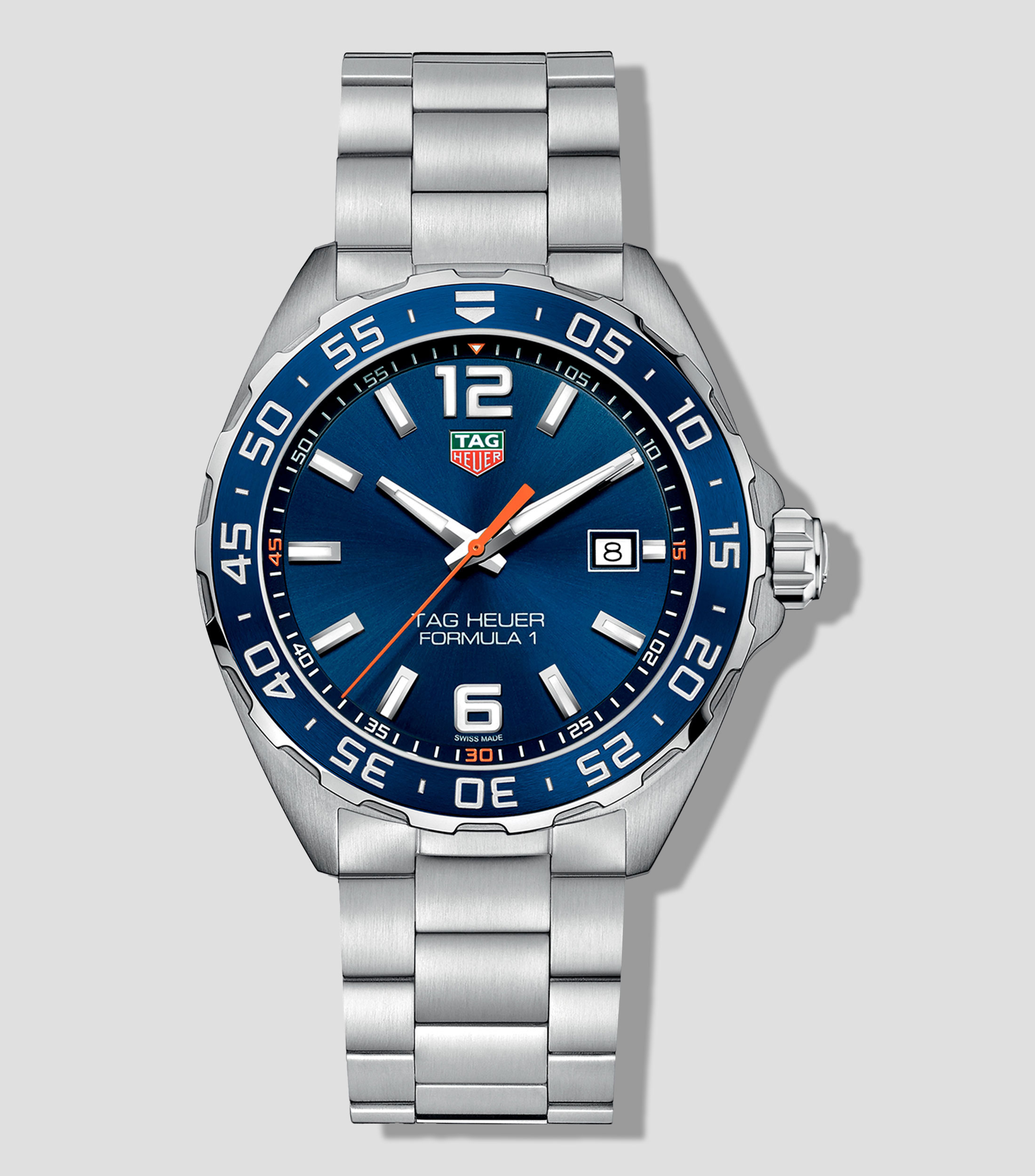 Reloj para Hombre Formula 1 Casual, Plateado