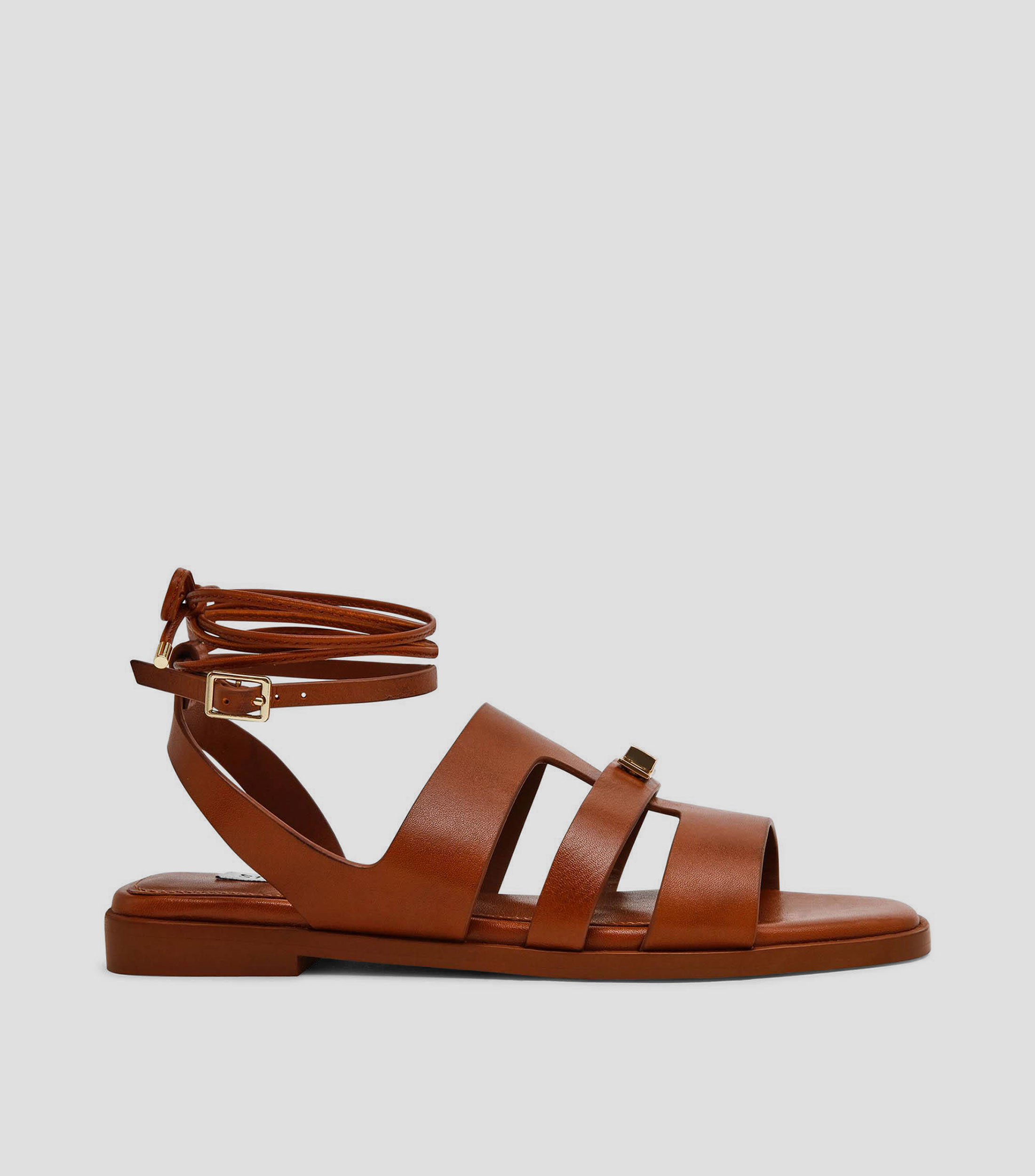 Sandalias con plataforma ancha baja Bellevue Mujer