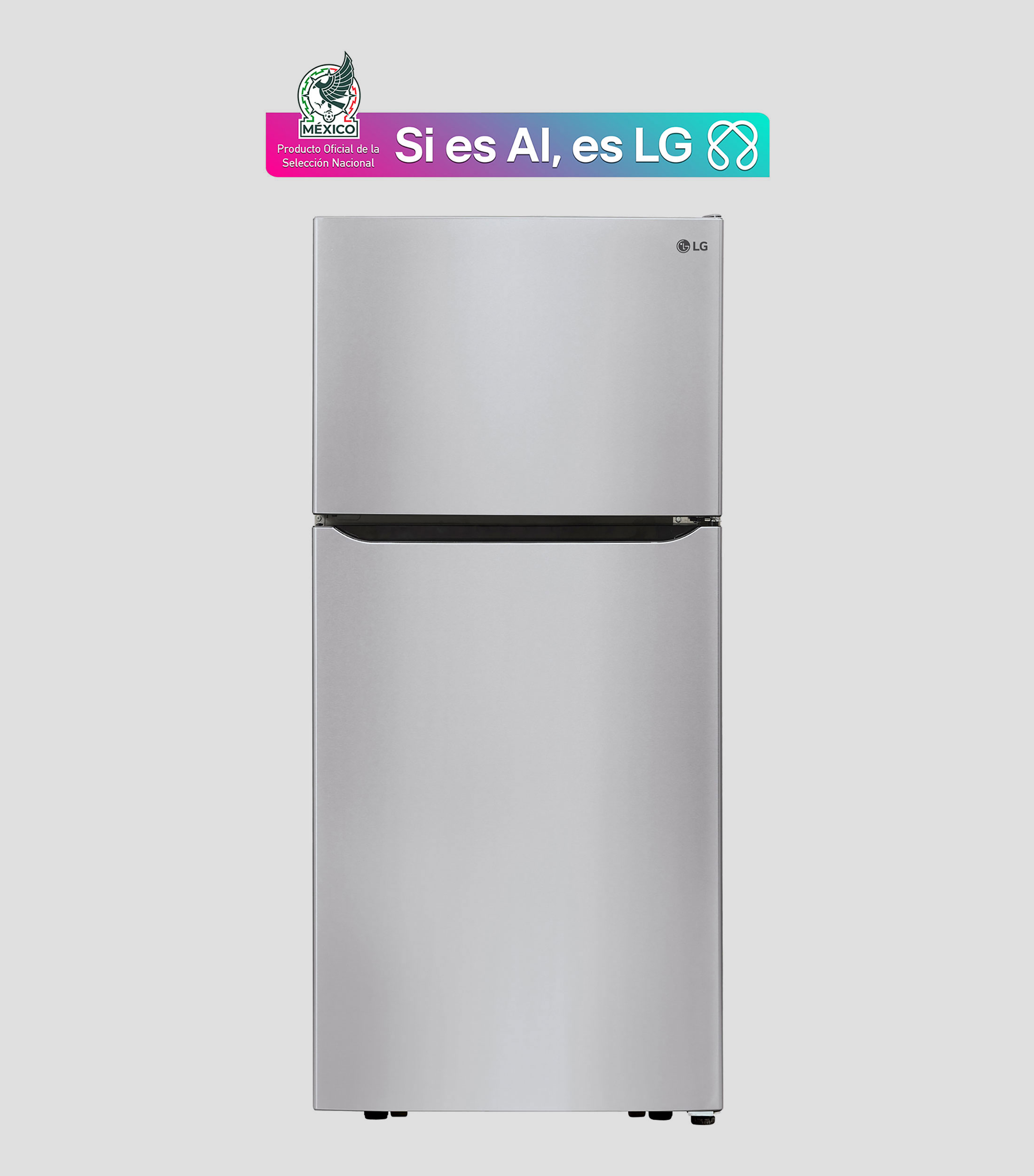 Refrigerador Top Mount 20 p3 LT57BPSX Plata