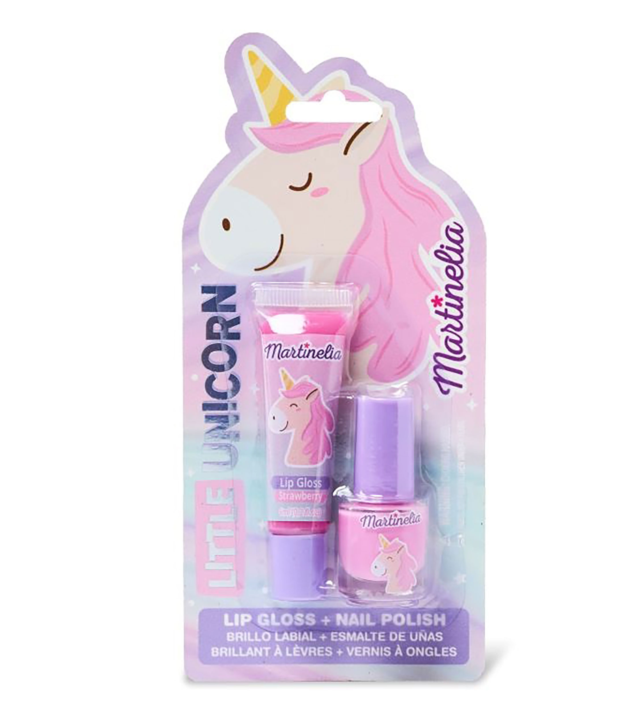 Set 2 Piezas Labial y Barniz Nina