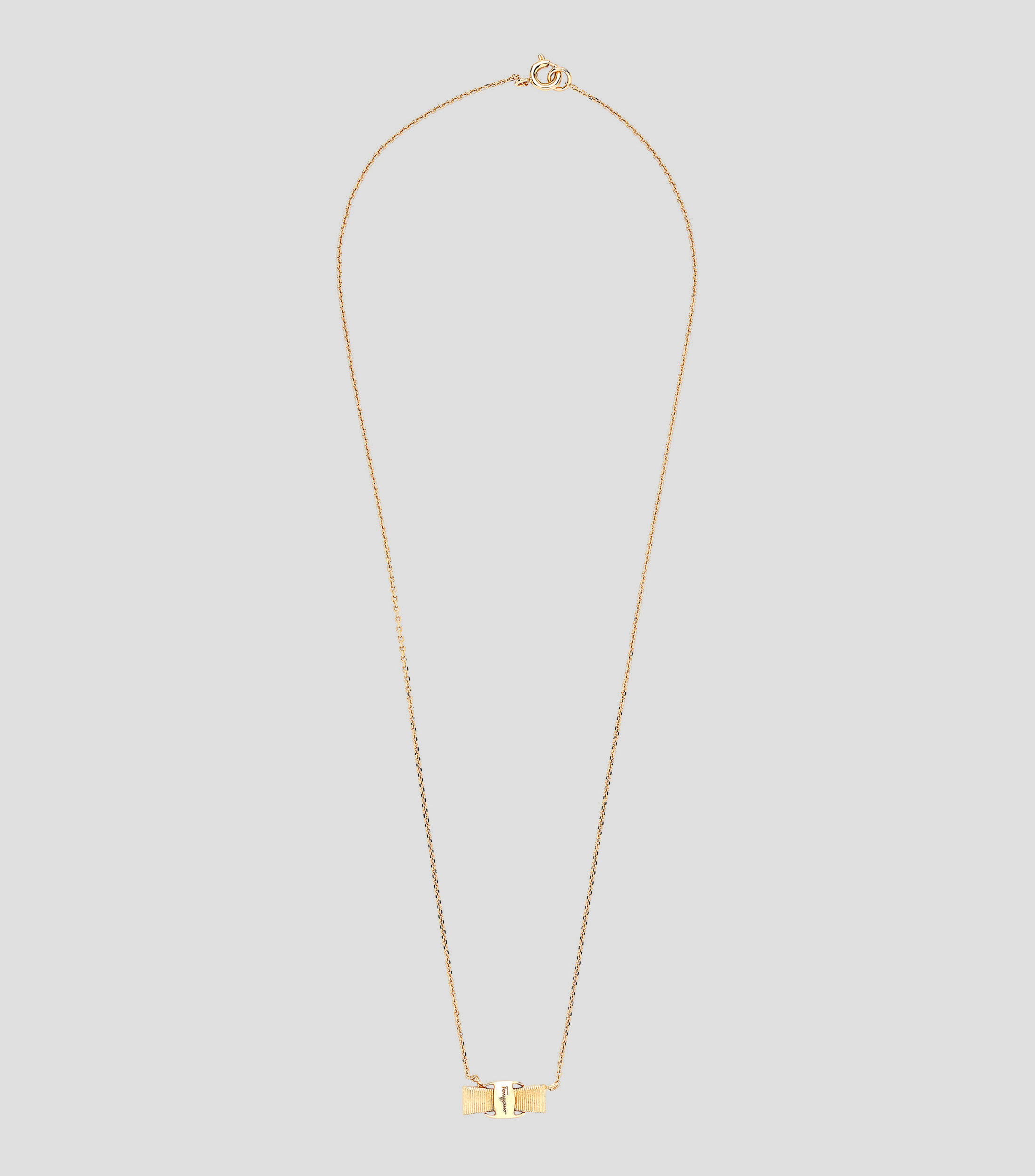 Collar con lazo vara como colgante Mujer