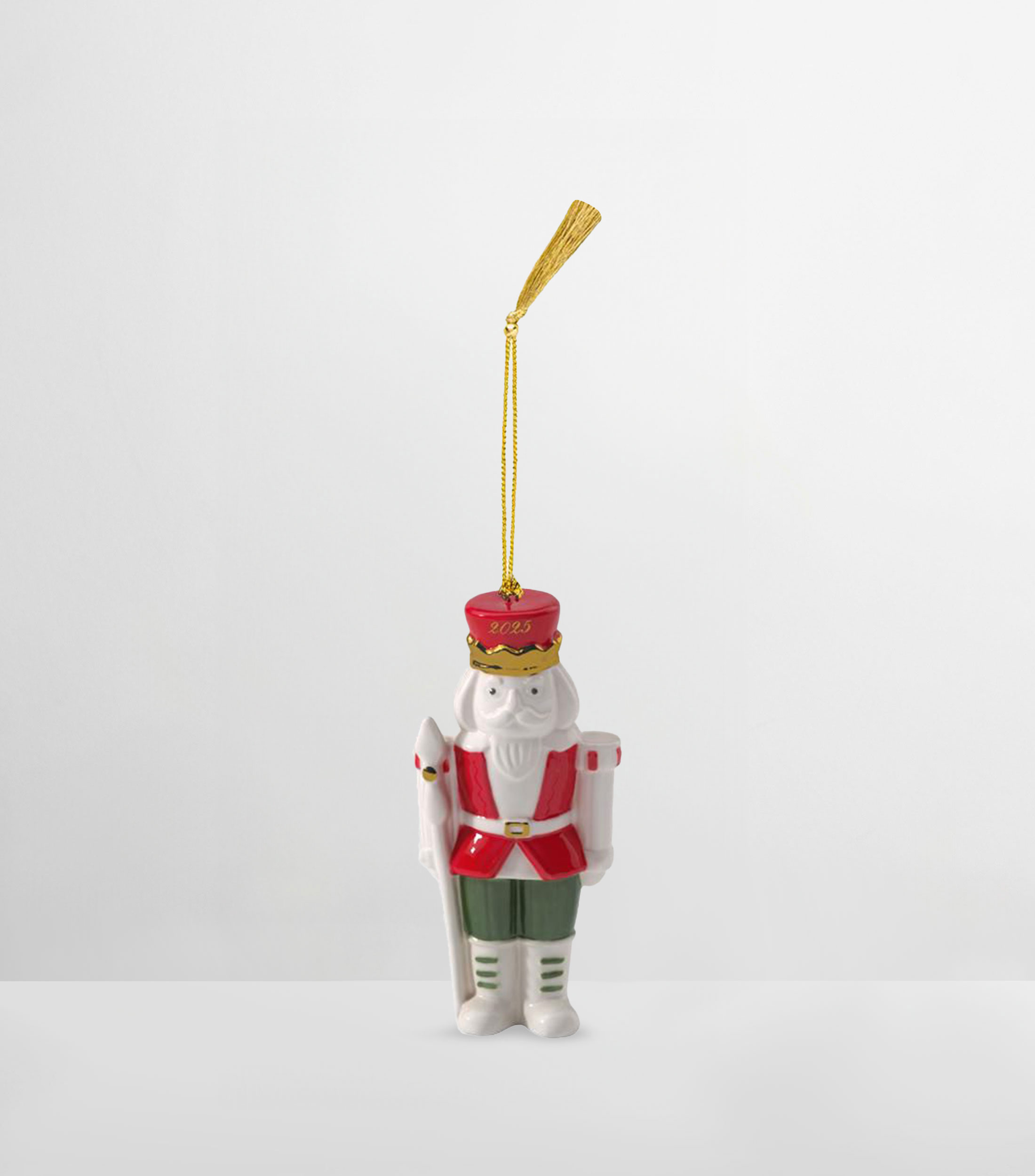 Ornamento navideño, Cascanueces 2025 Christmas Classics en porcelana
