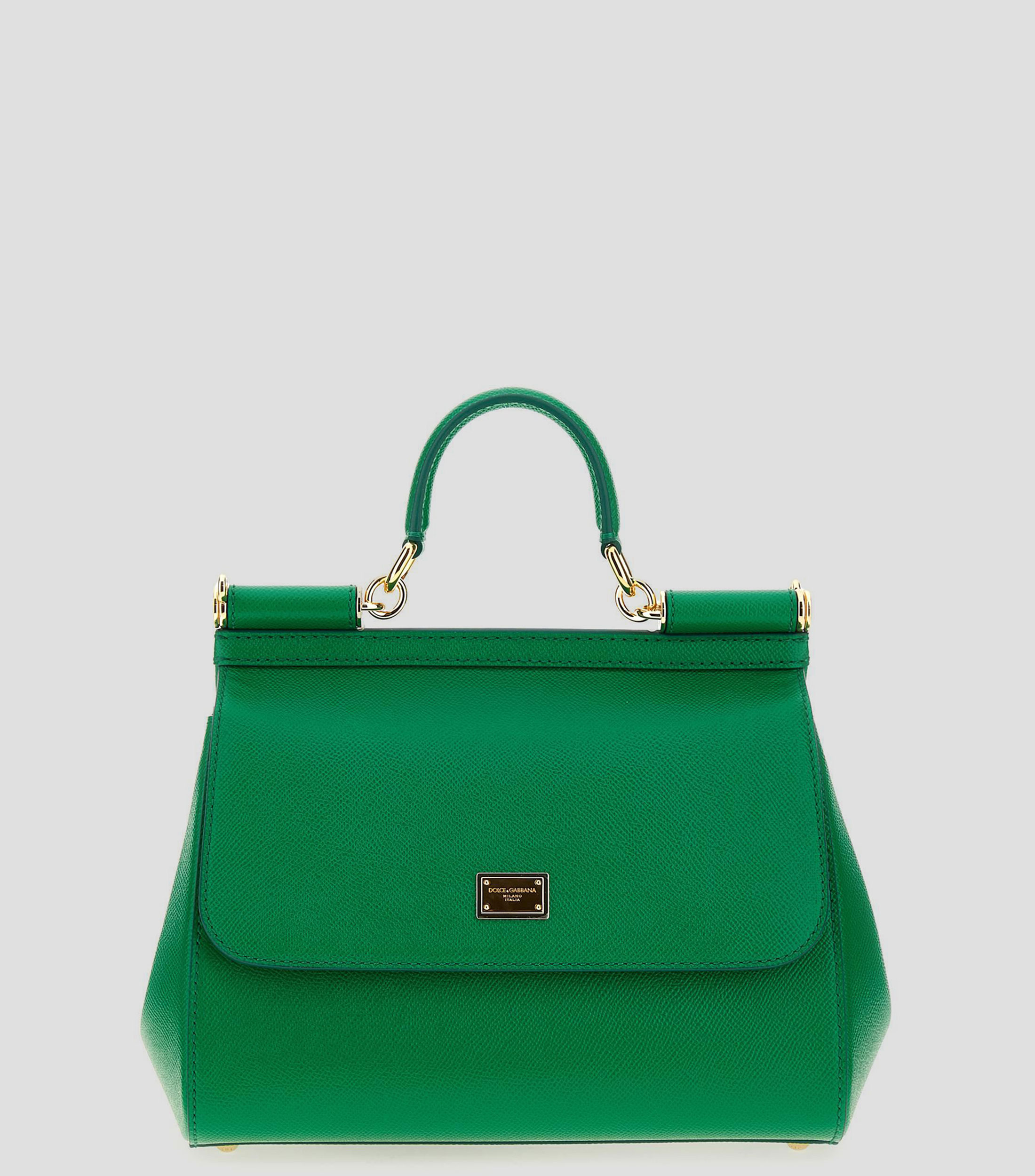 Bolsa shoulder en piel de becerro Sicily Mujer