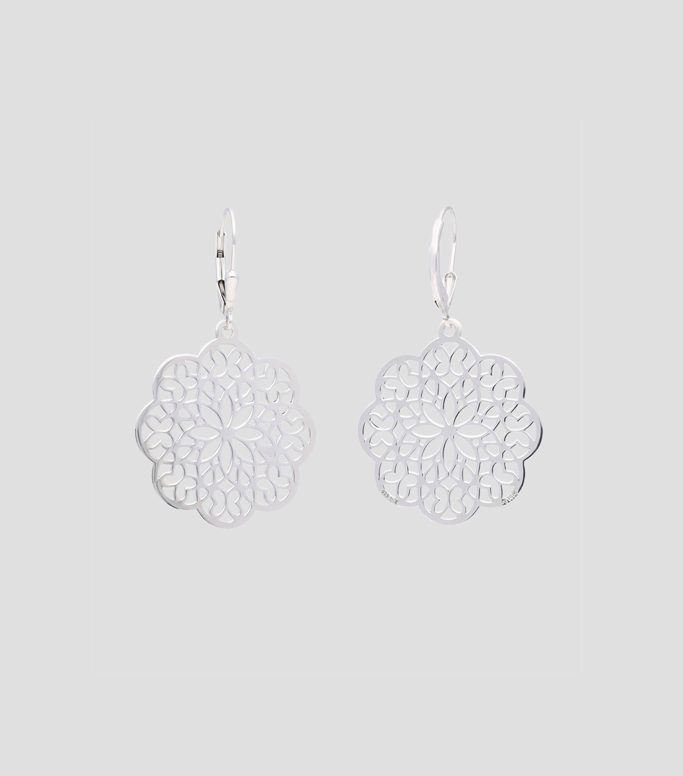 Aretes en plata 0.925 Mujer