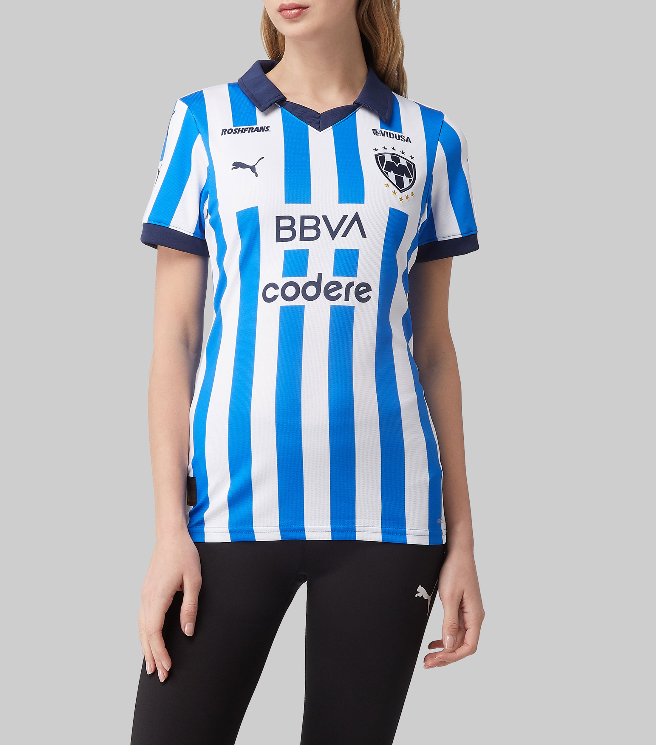Puma: Playera Rayados Monterrey Local para Mujer El Palacio de - Main Image