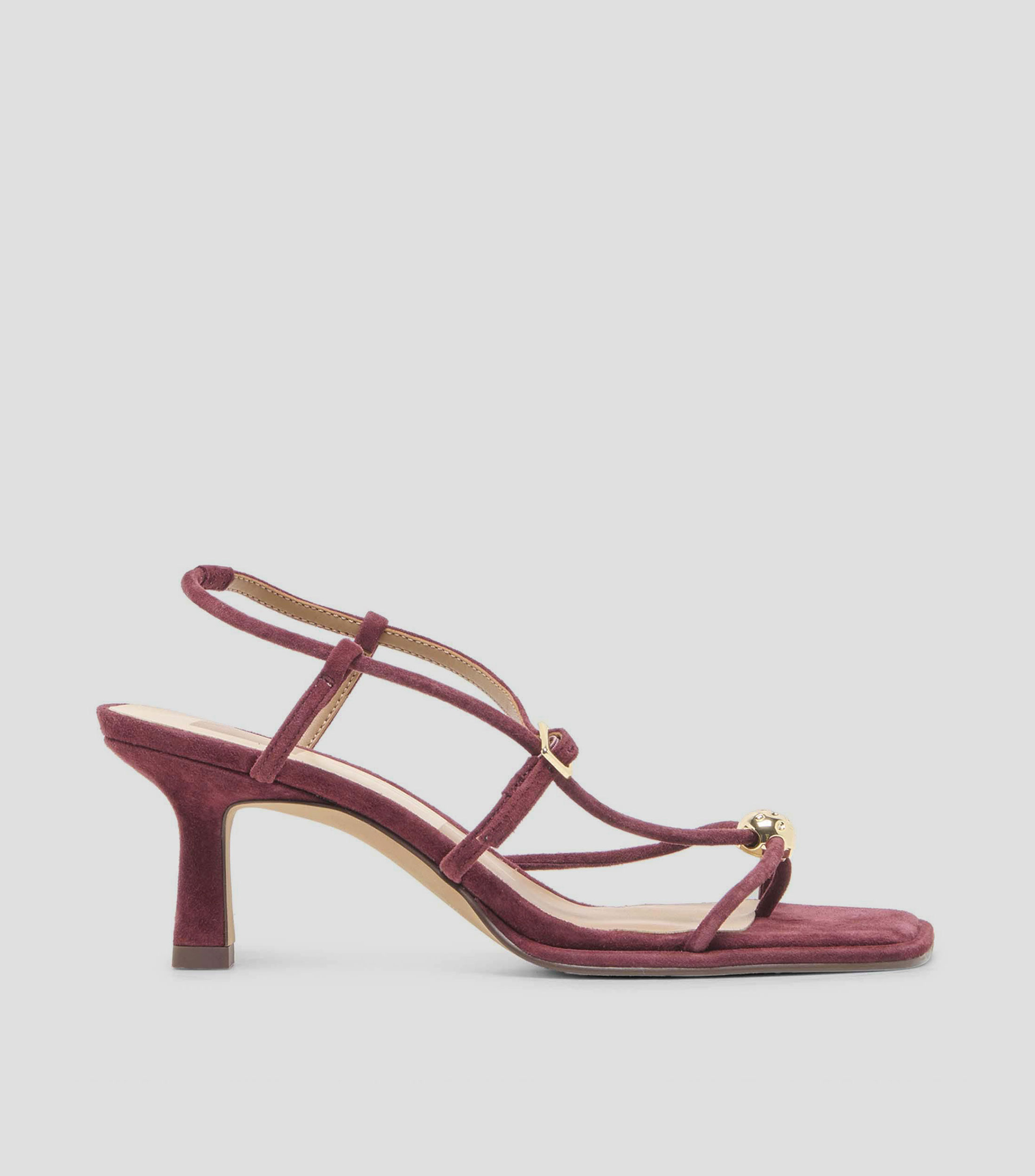 Sandalias con tacón medio delgado Mylee Mujer