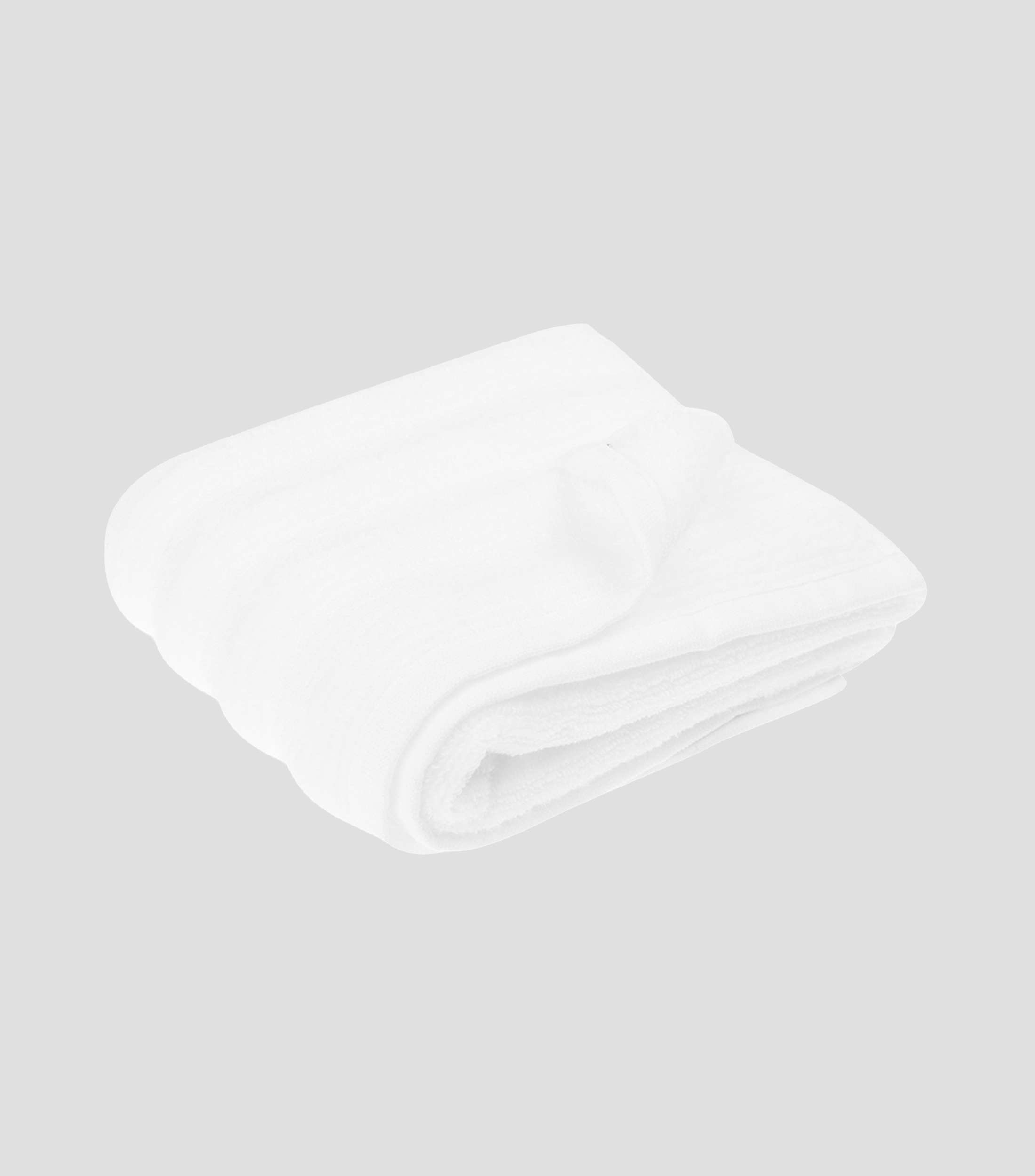 Toalla de manos blanca