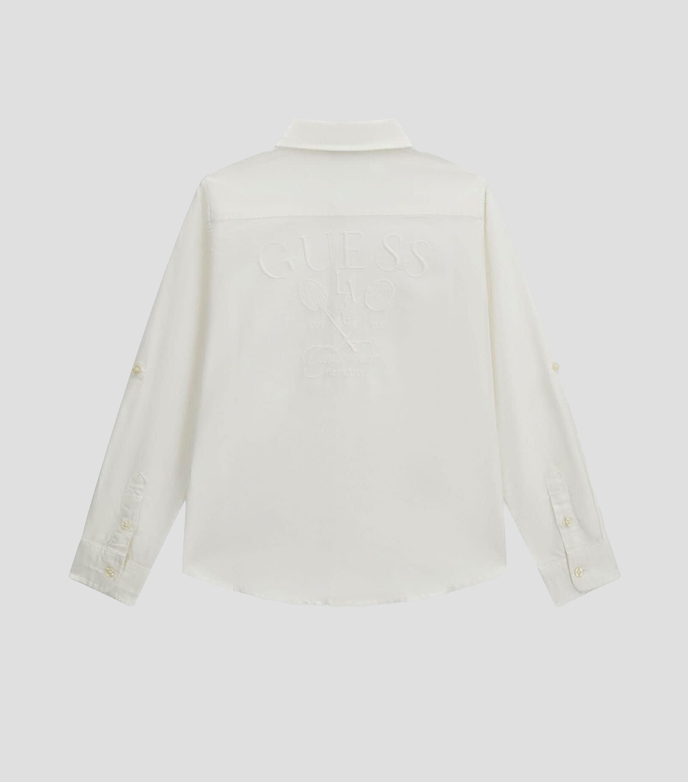 Camisa lisa manga larga Niño