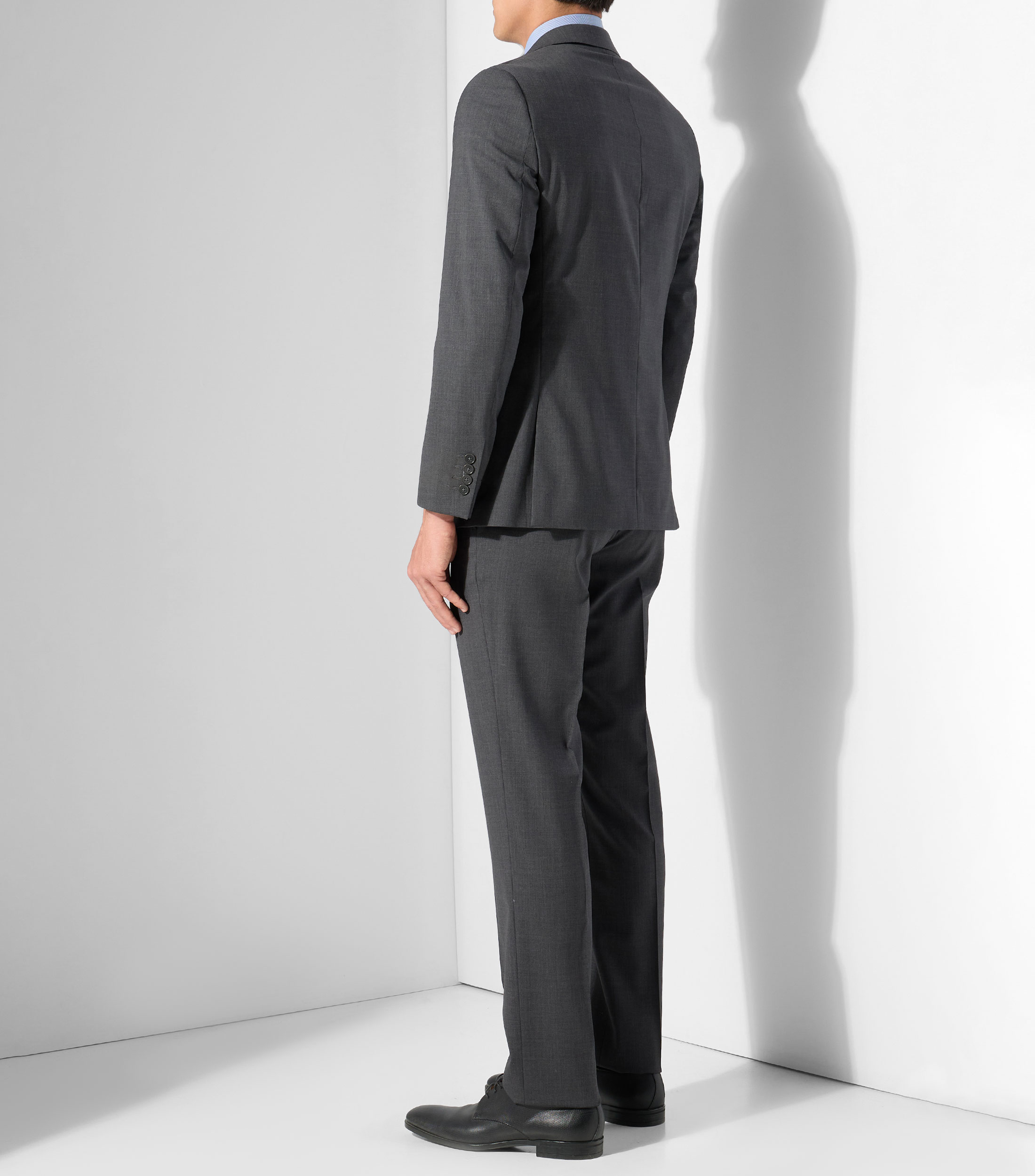 Traje de corte regular liso Hombre