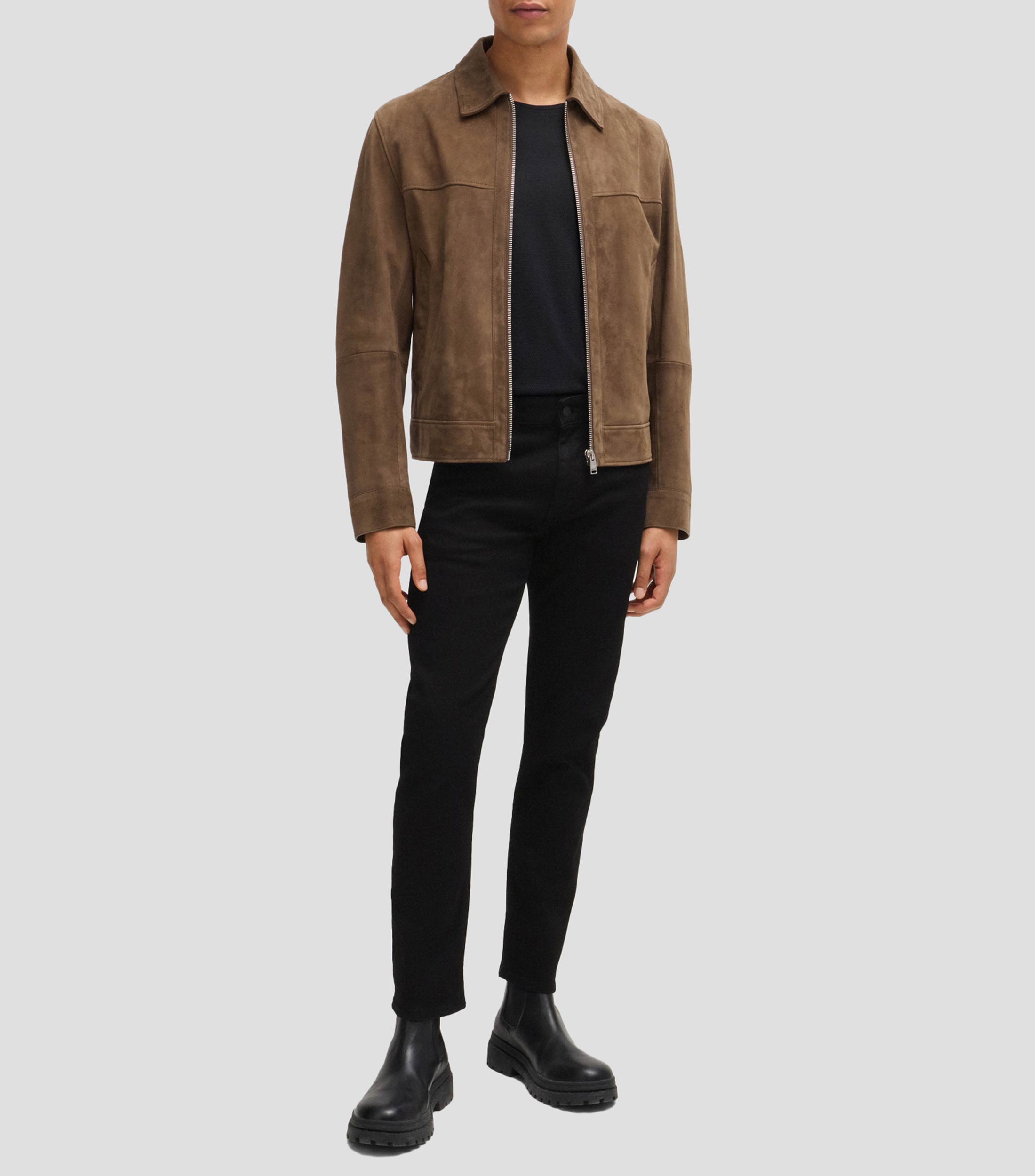Jeans Delaware slim fit en denim italiano Hombre