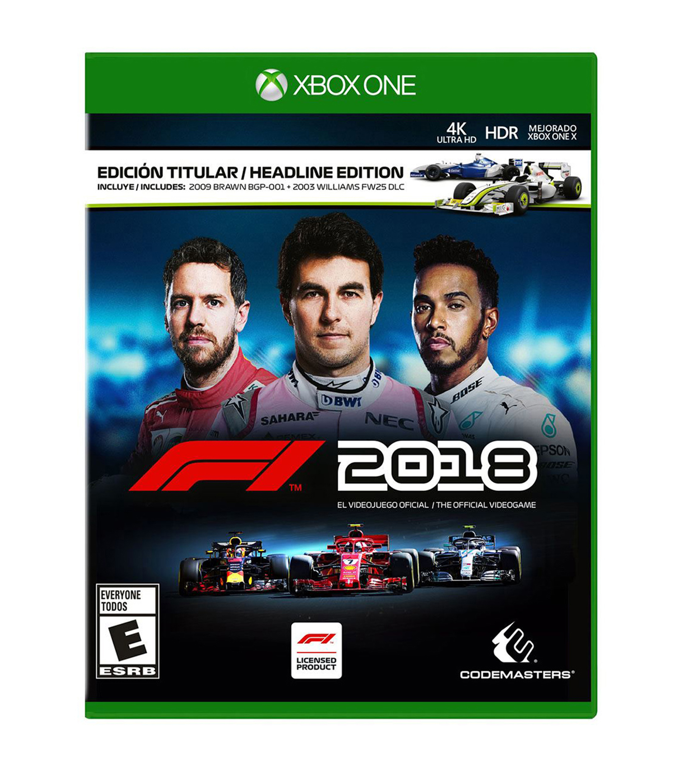 Xbox F1 2018 Xbox One