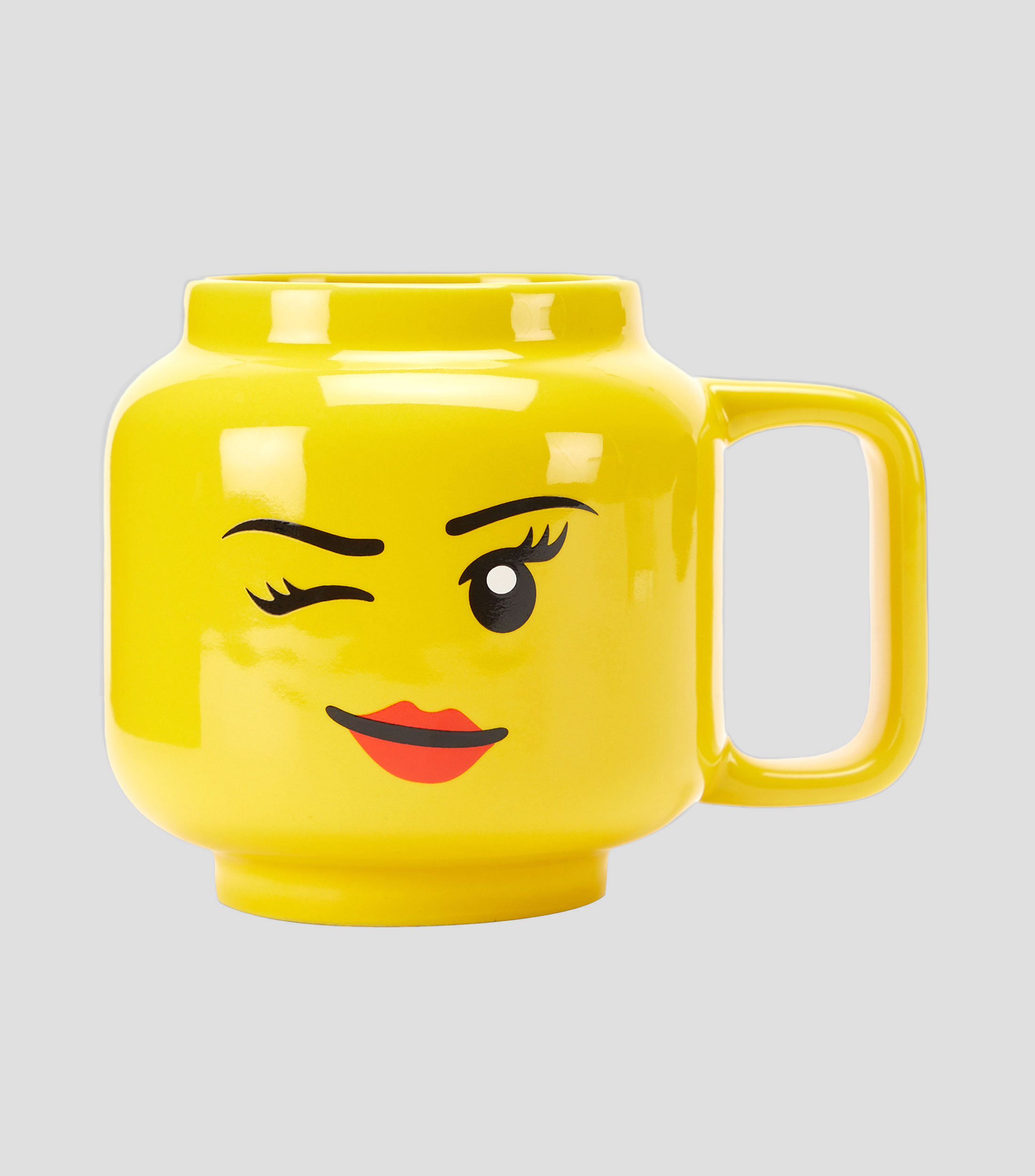 Lego Room Copenhagen Taza Ceramica Pequena Nina Guinando un Ojo