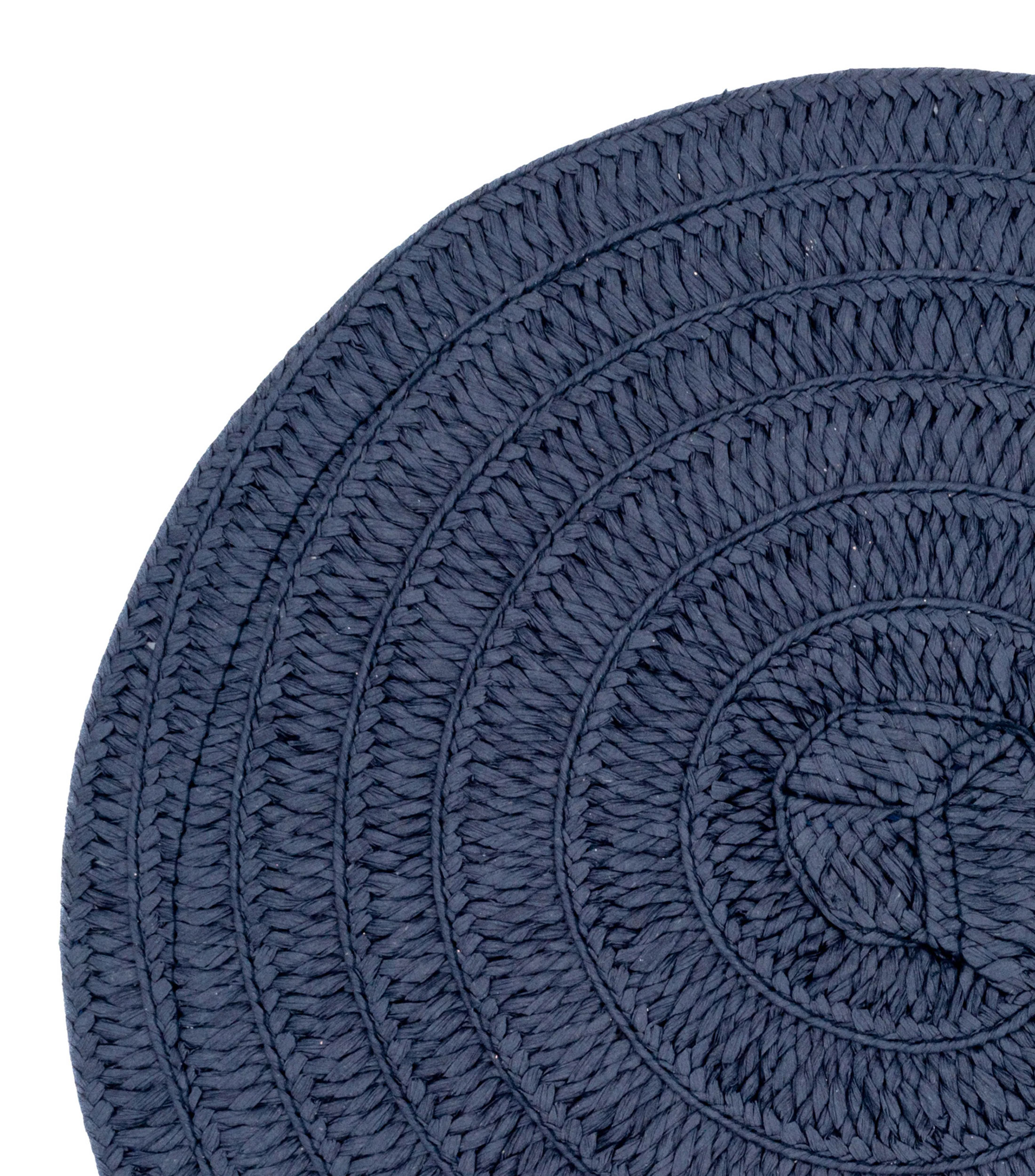 Mantel Raffia individual circular