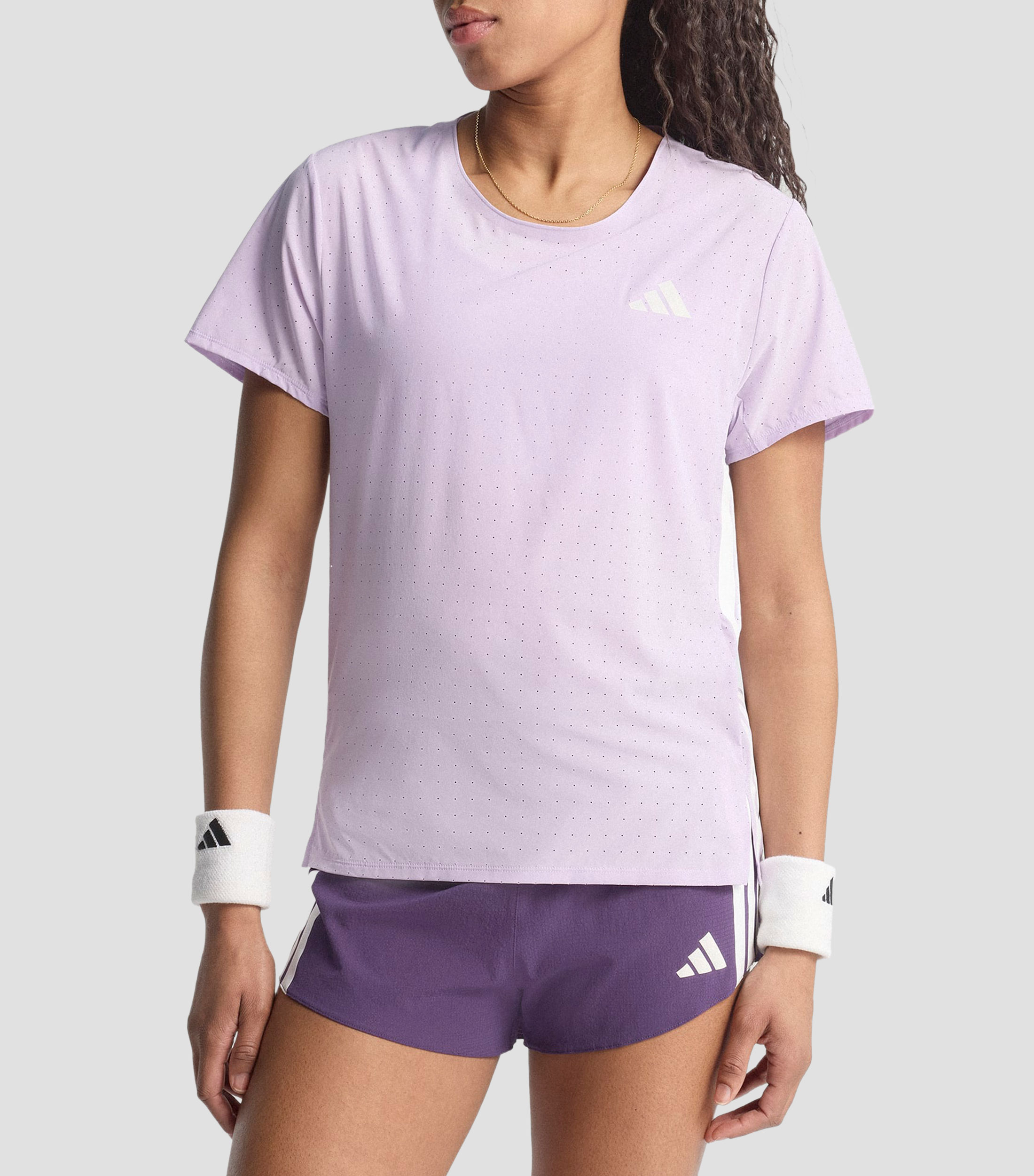 Playera para correr Adizero lisa Mujer
