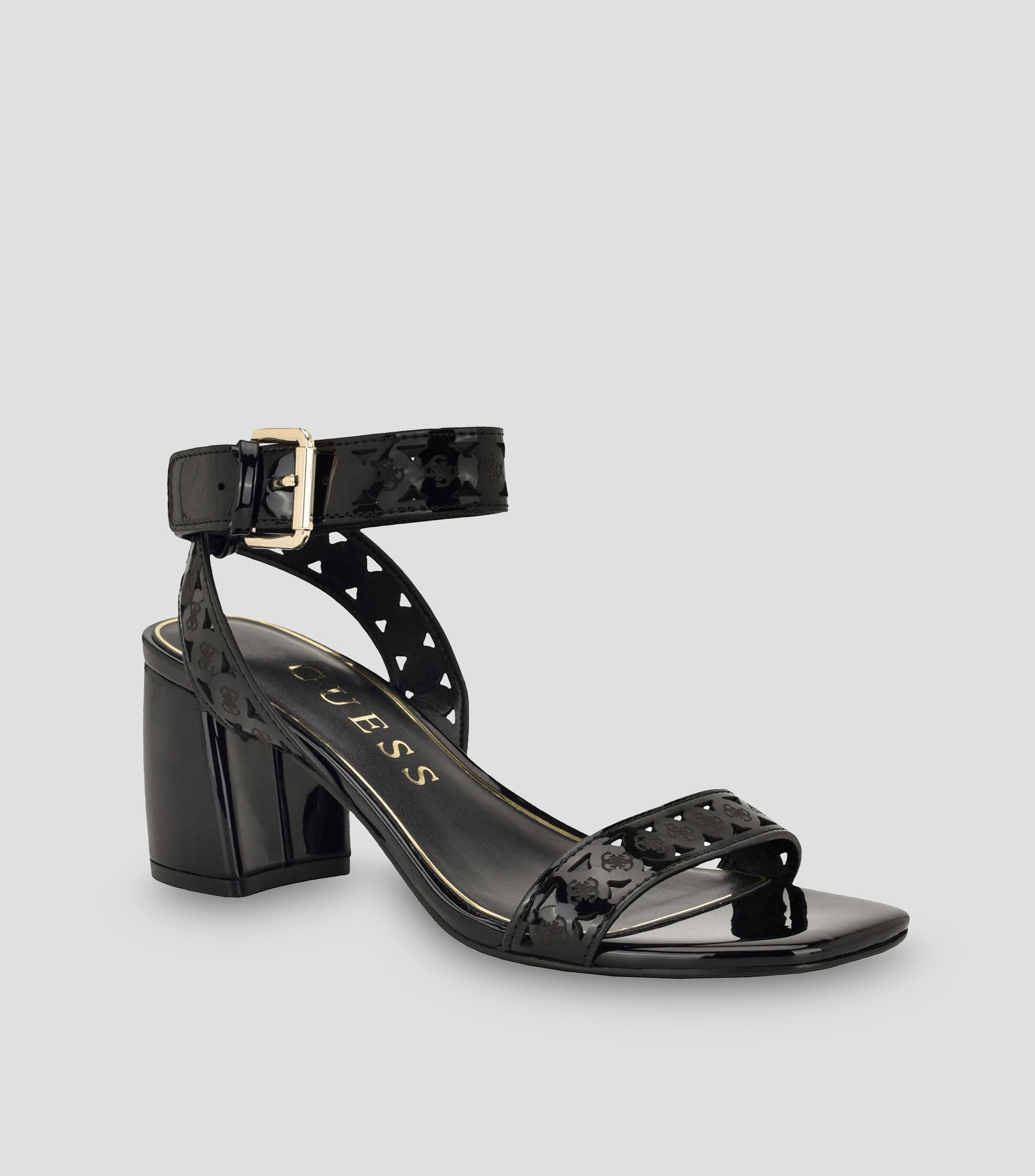 Sandalias con tacón medio cuadrado Gastine Mujer