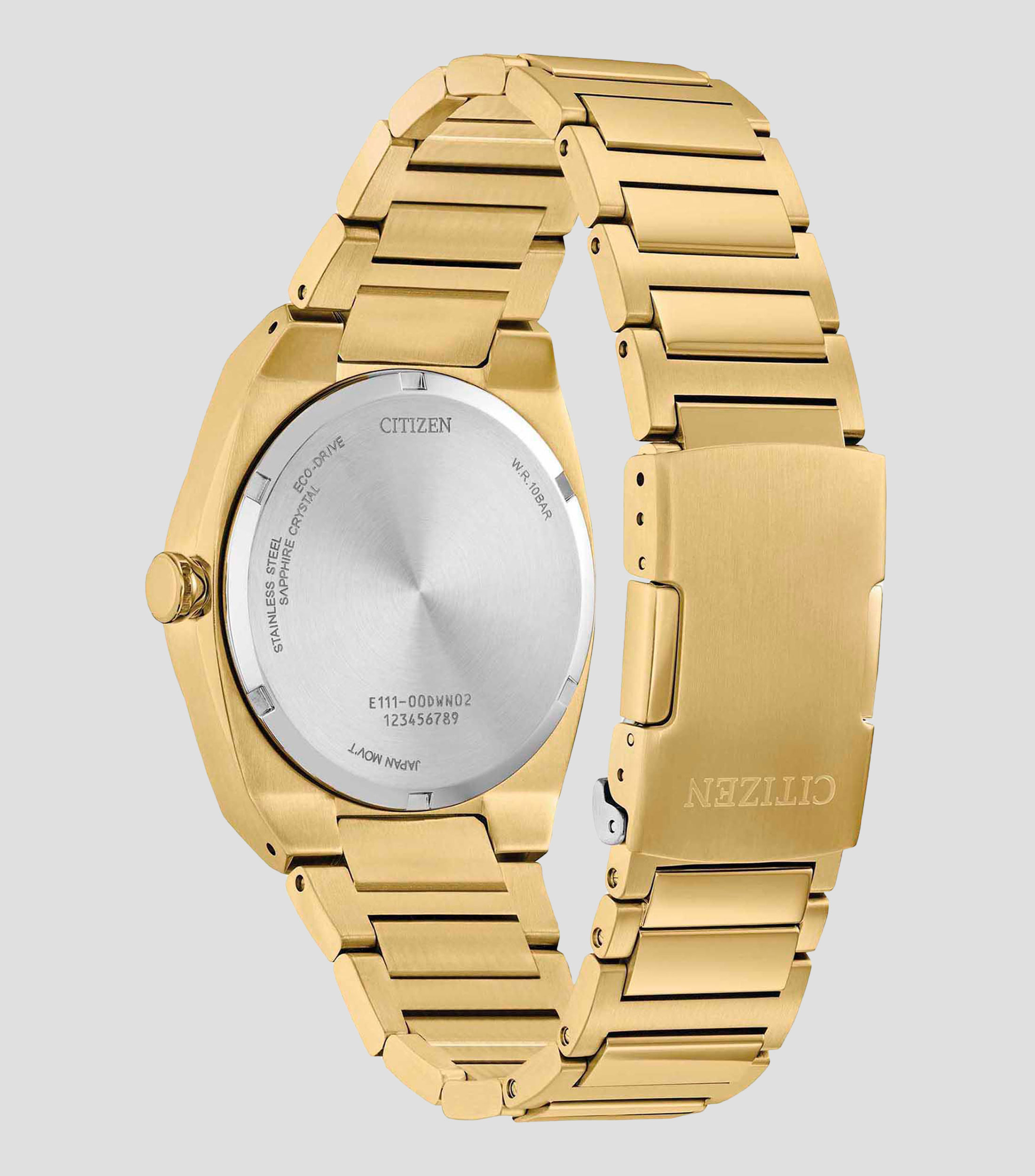 Reloj para Hombre Sport Luxury Integrated casual dorado, azul