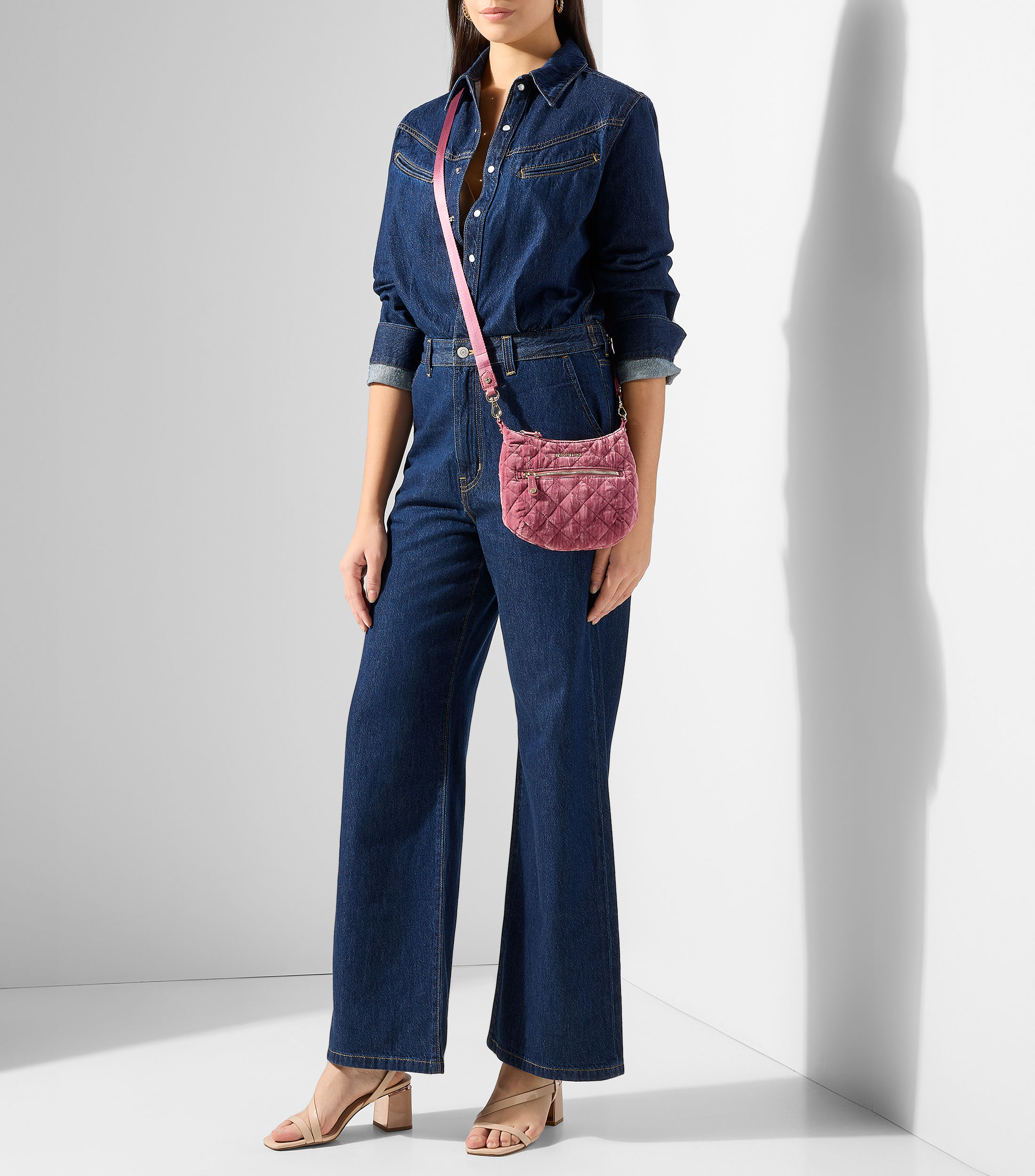 Bolsa crossbody Mini Sienna morada Mujer