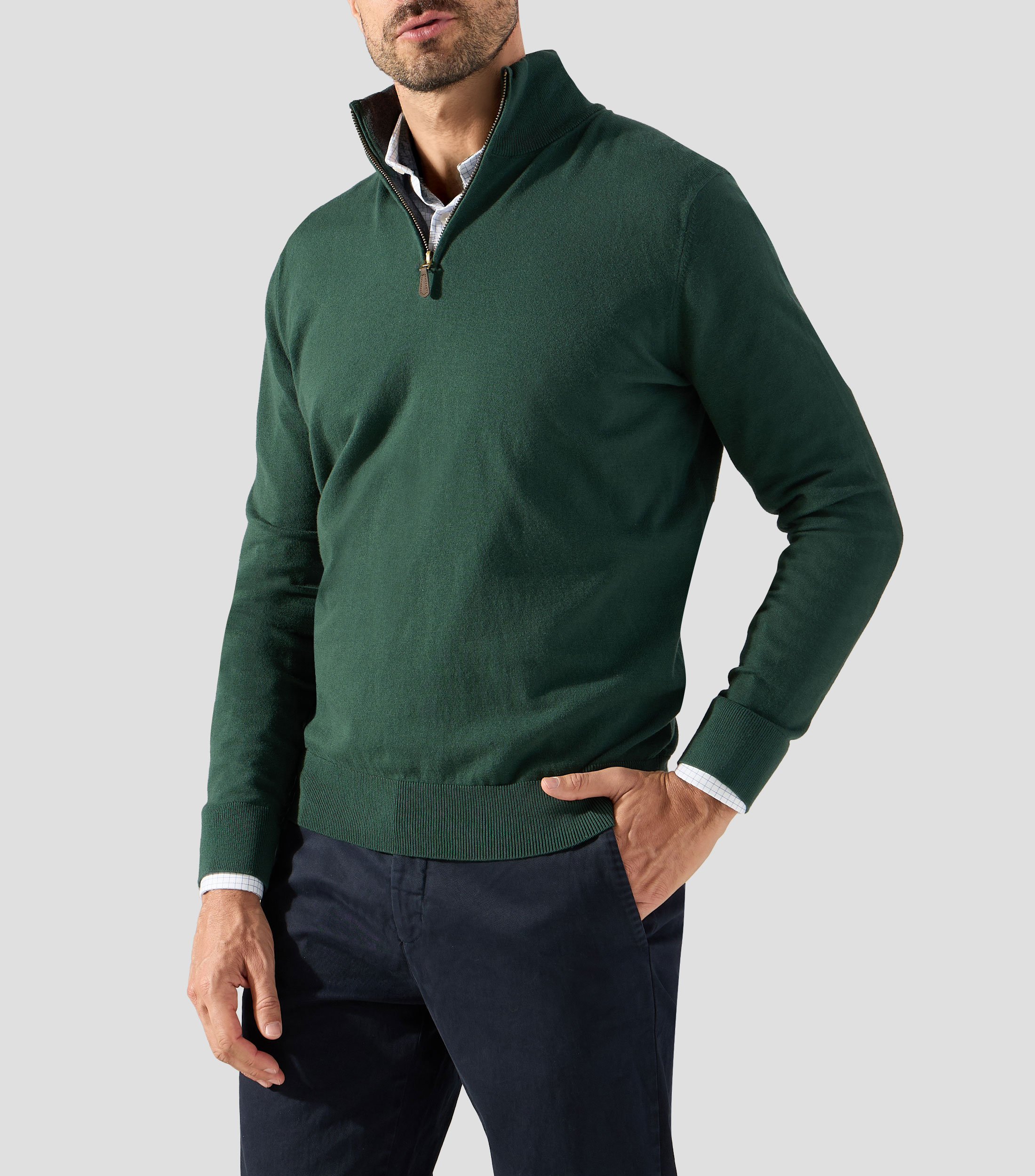 Suéter cuello alto Hombre