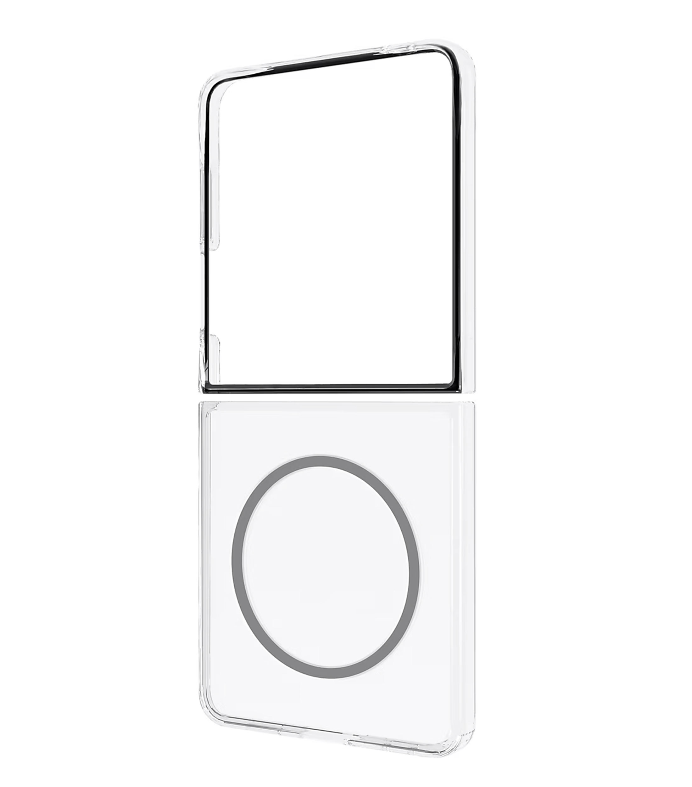 Funda para Galaxy Z Flip7 Clear Magnet