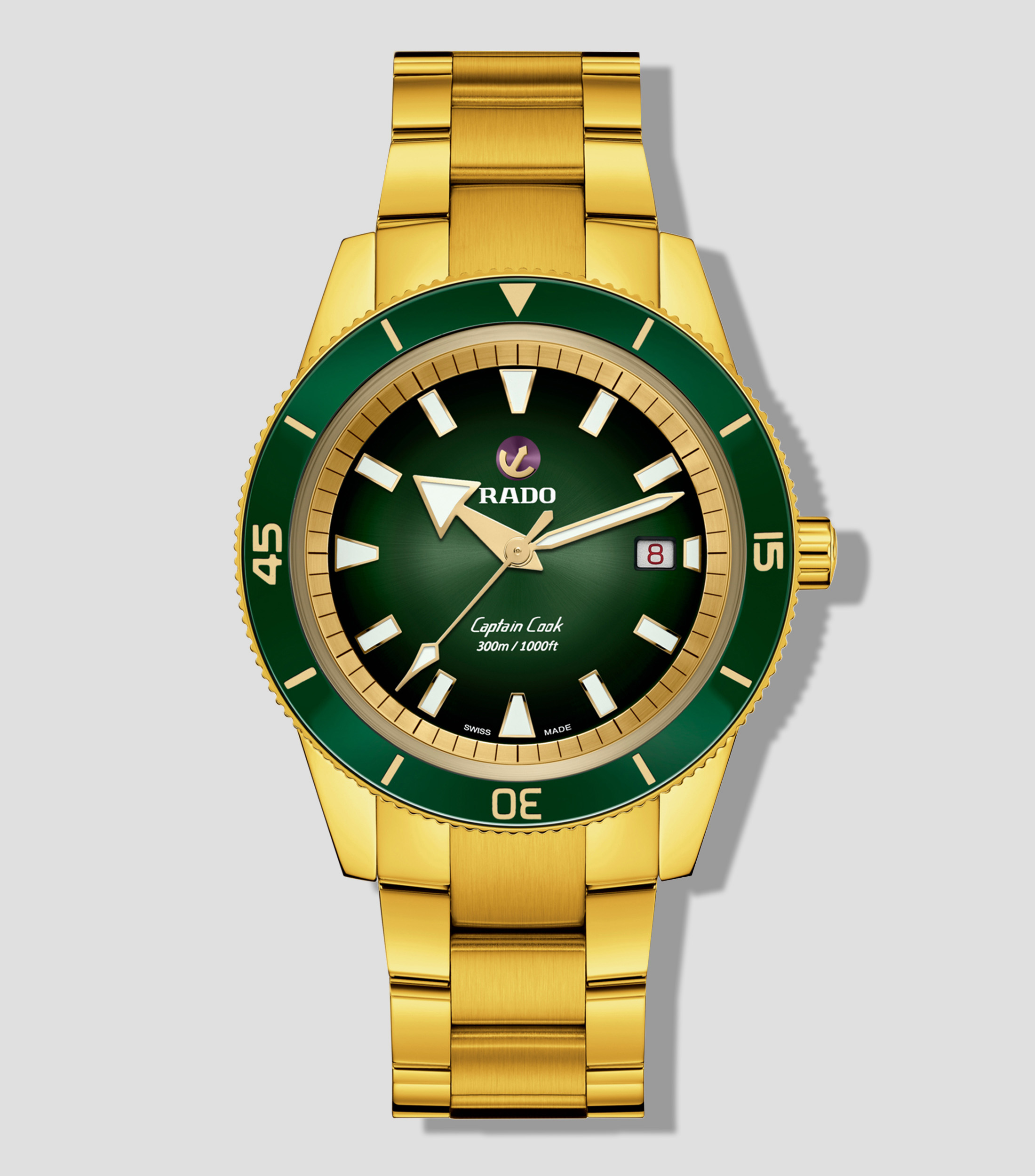 Reloj para Hombre Automático Captain Cook Sport Carátula Verde