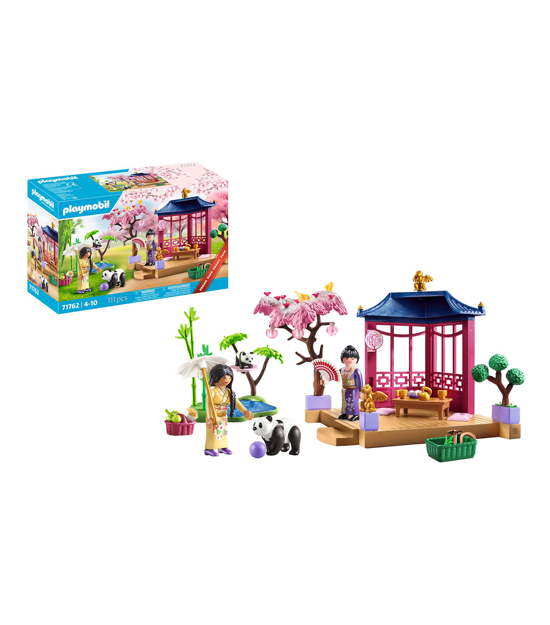 Jardín Asiático con Panda