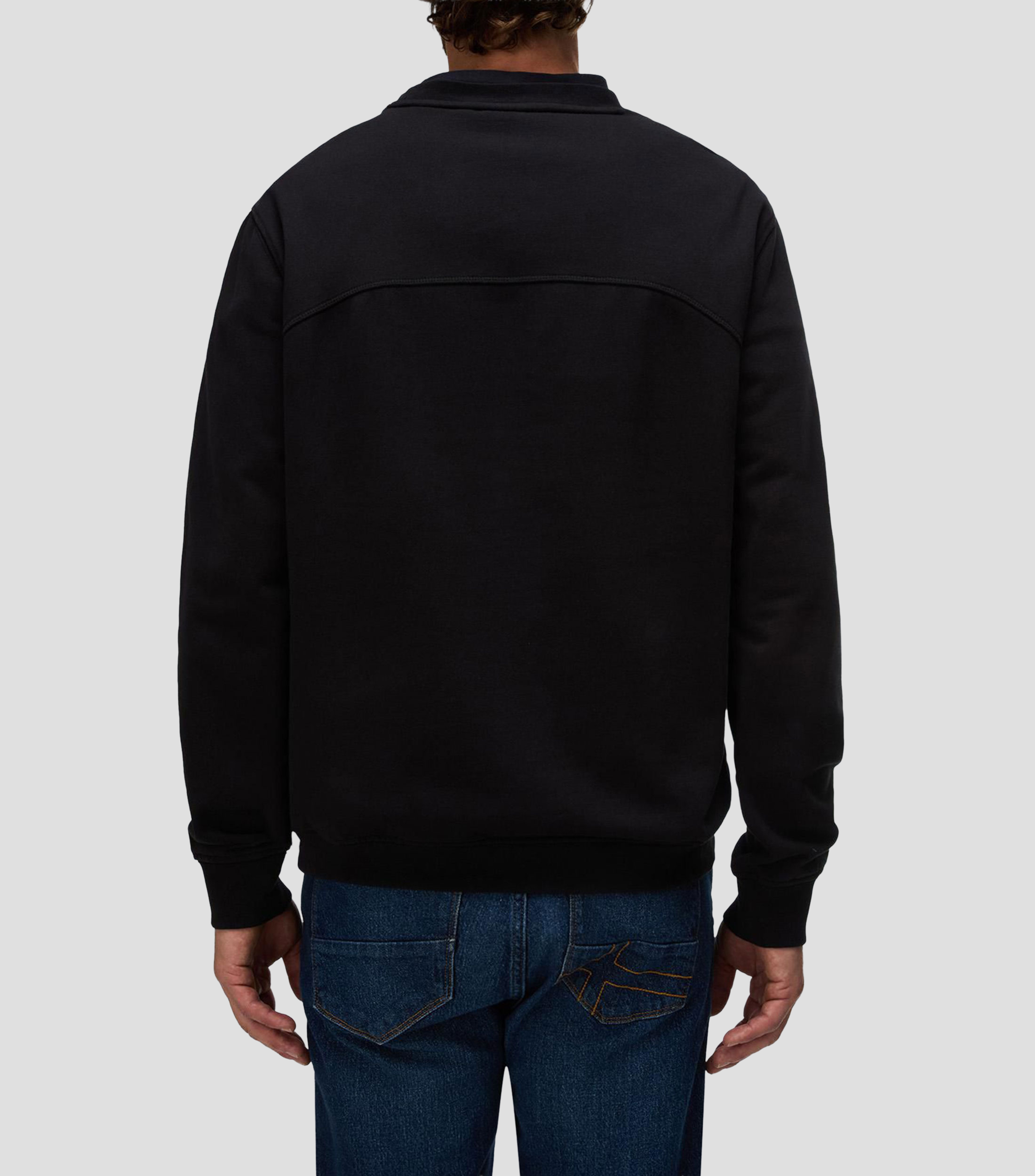 Sudadera Badge French Terry Hombre