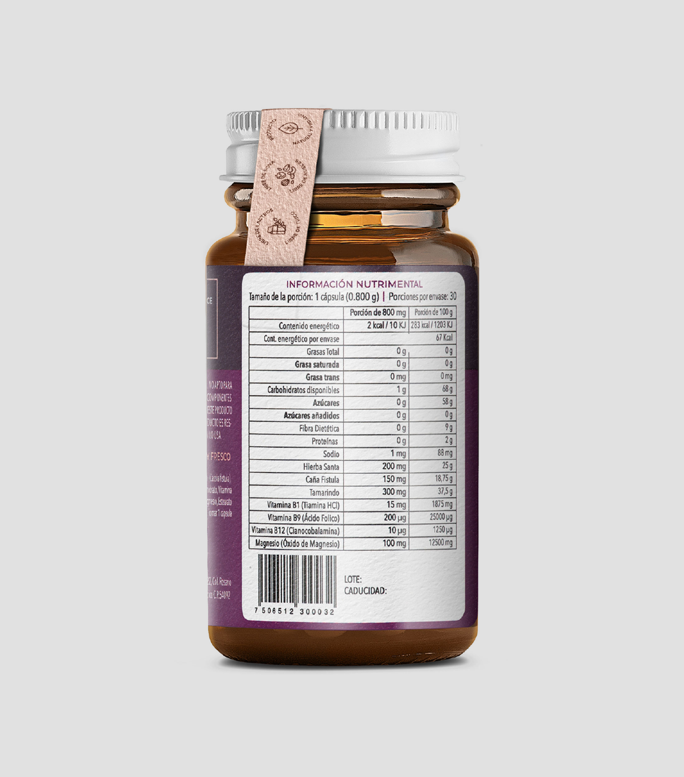 Suplemento Alimenticio Fri, 30 Capsulas Veganas