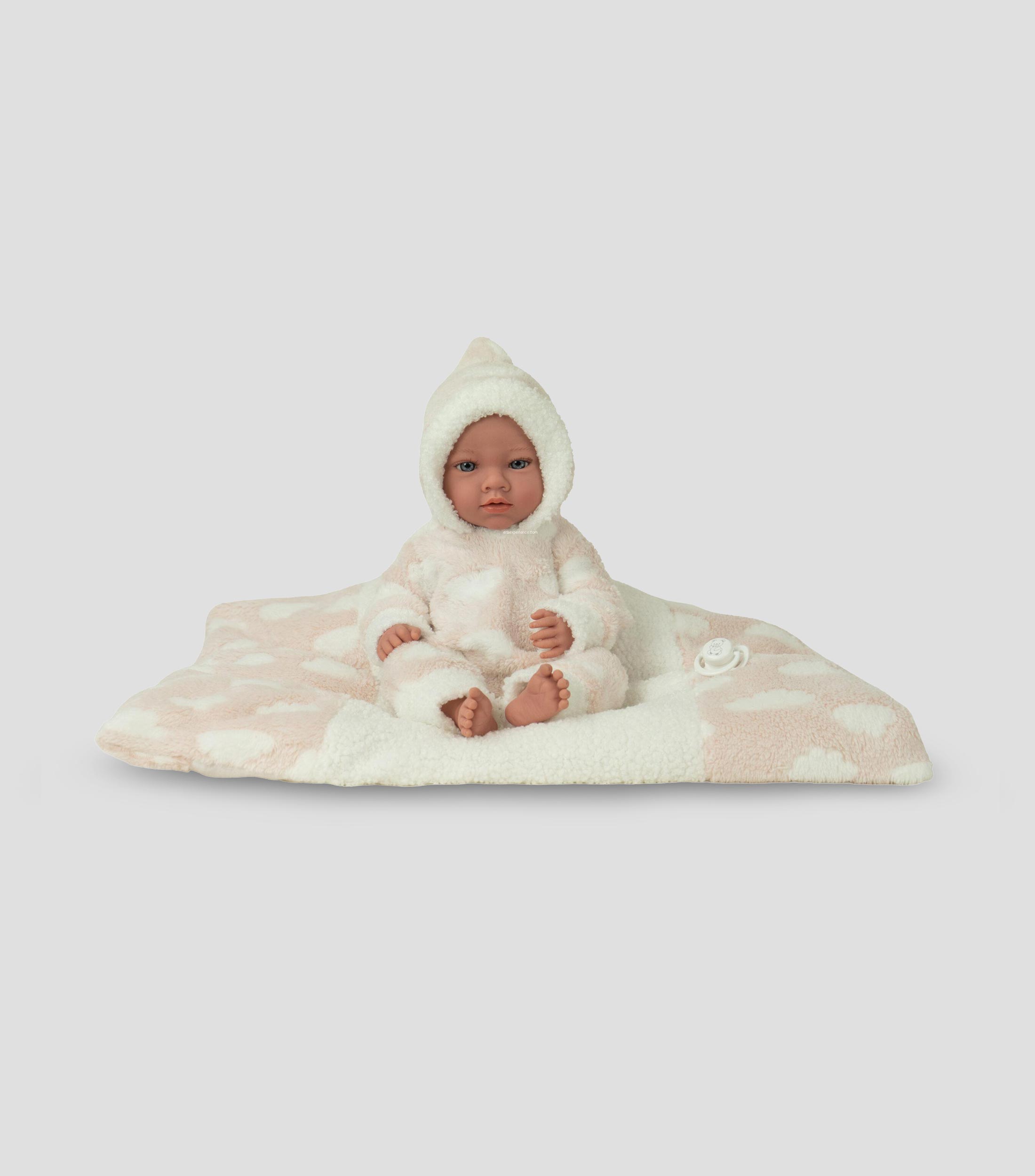 Muñeca Elegance Aria Rosa con cojinete