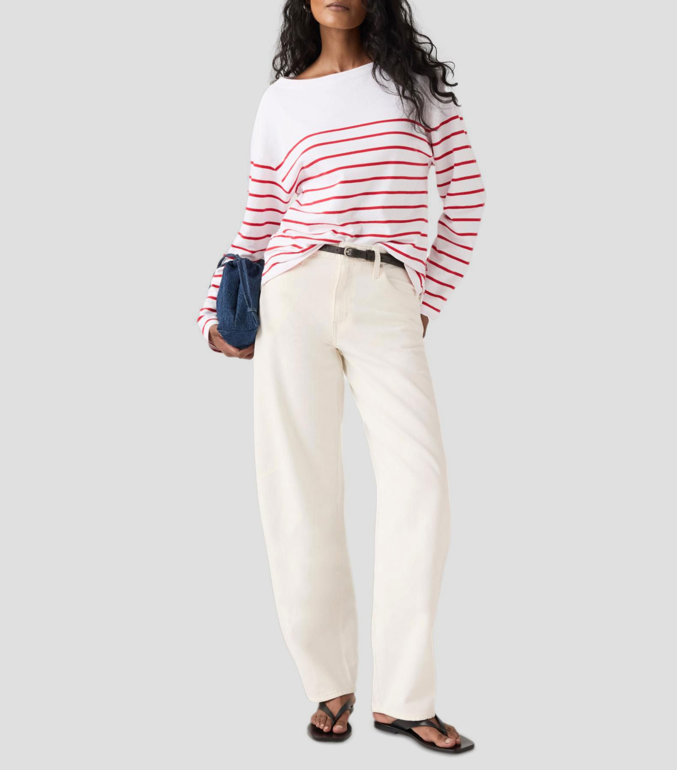 Jeans de corte relaxed Mujer