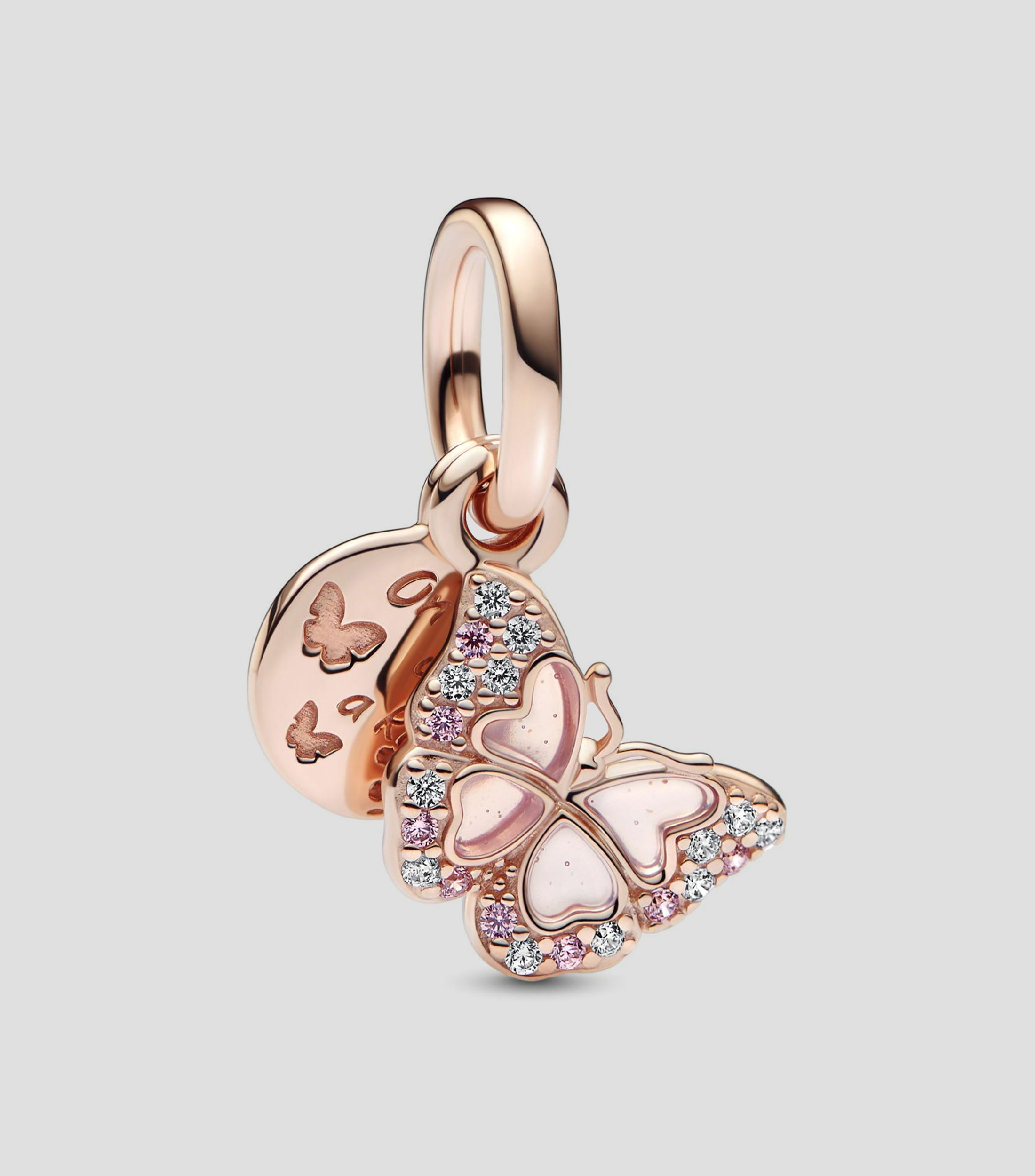 Charm Mariposa con zirconias Mujer