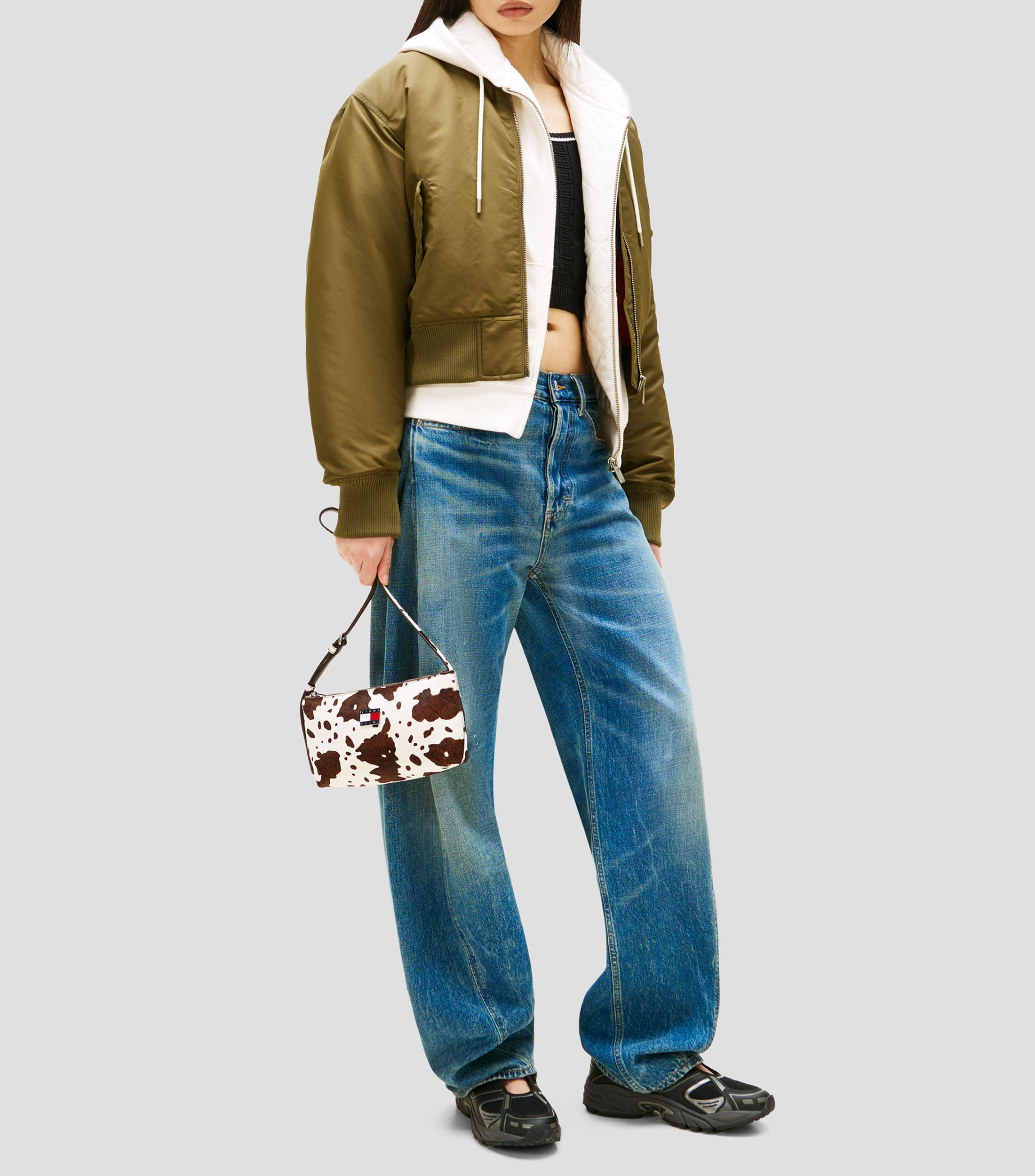 Bolsa shoulder multicolor Must animalprint Mujer