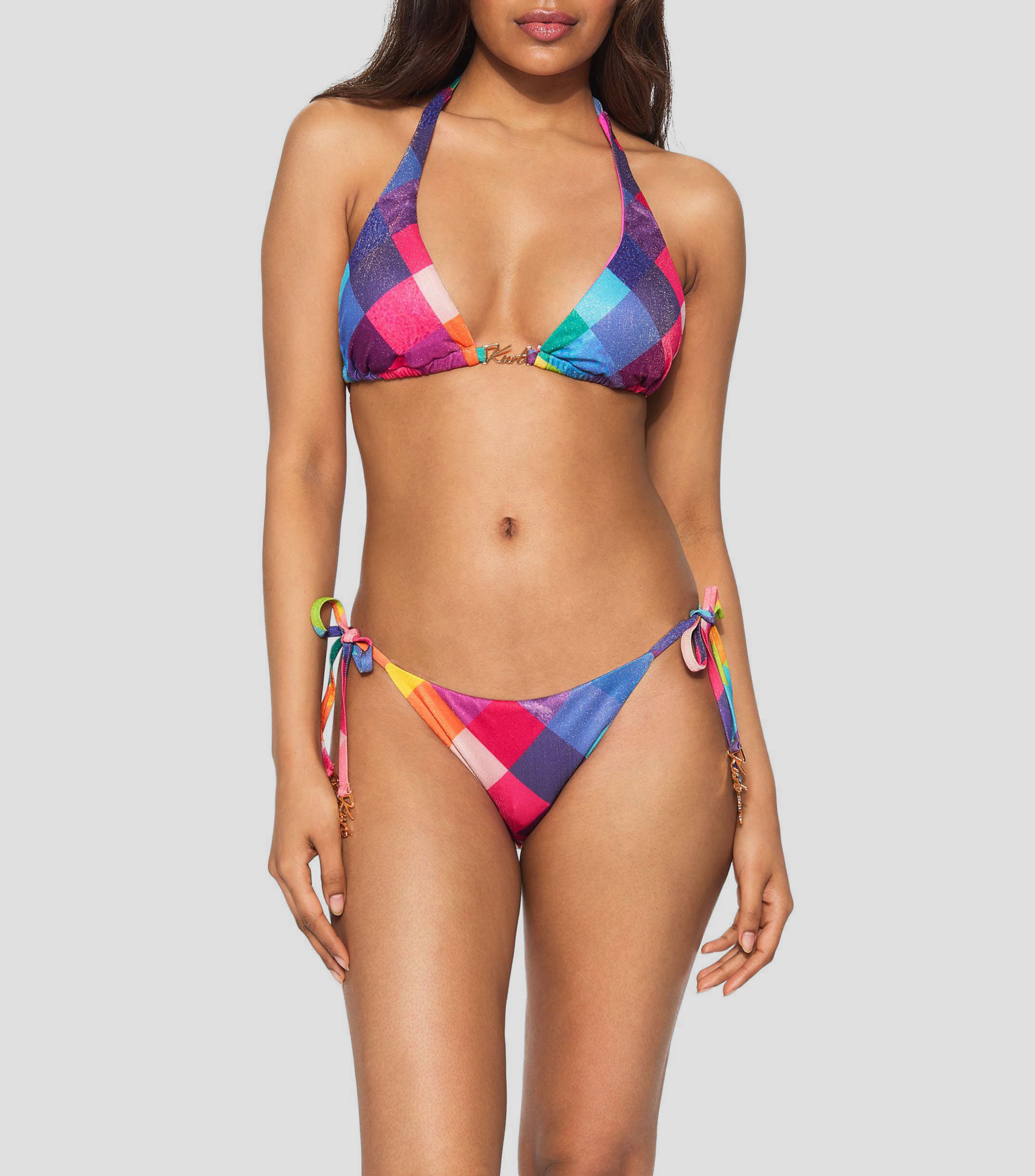 Bikini top estampado Kurt Triangle Mujer