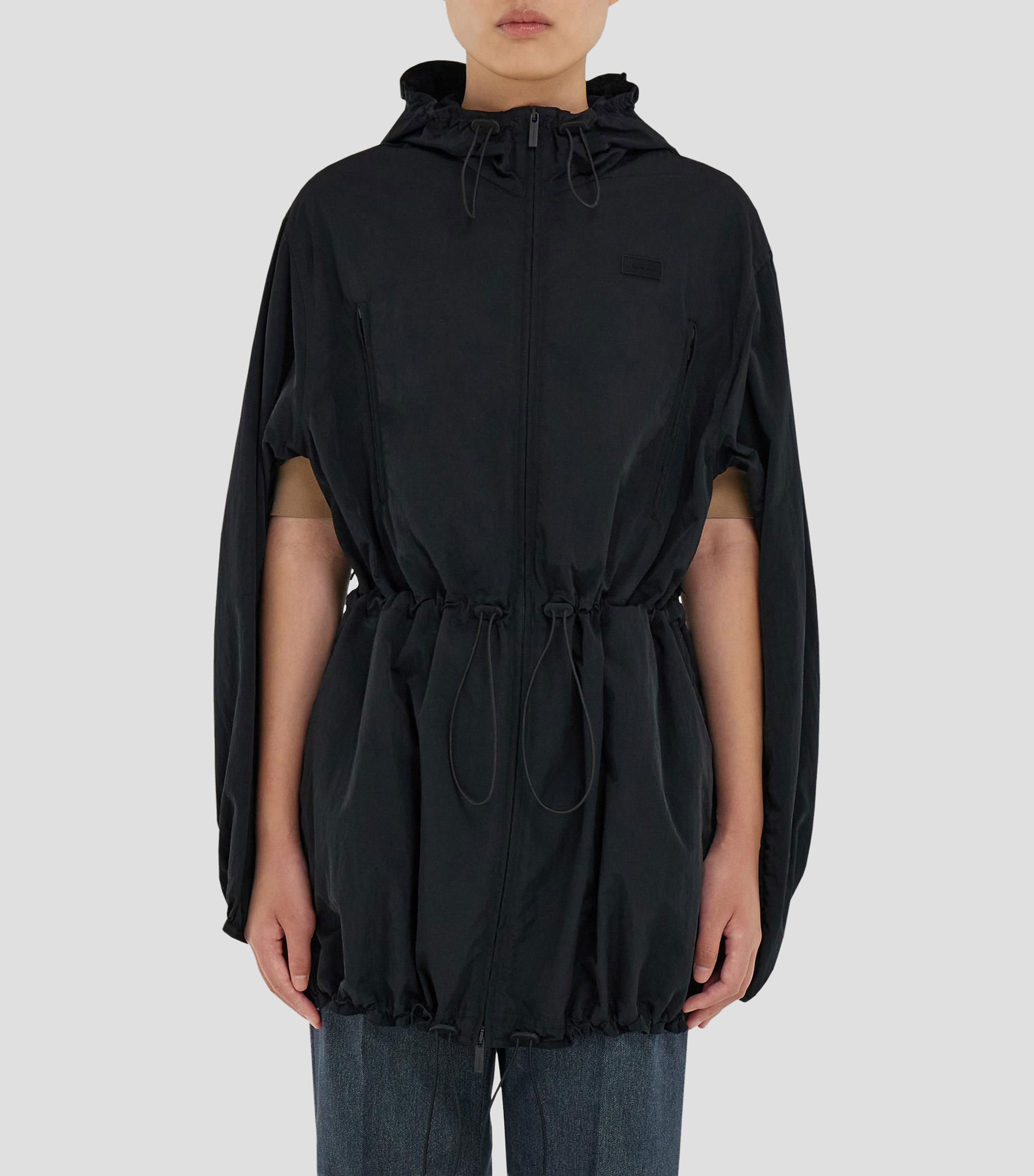 Abrigo midi con cinta Mujer