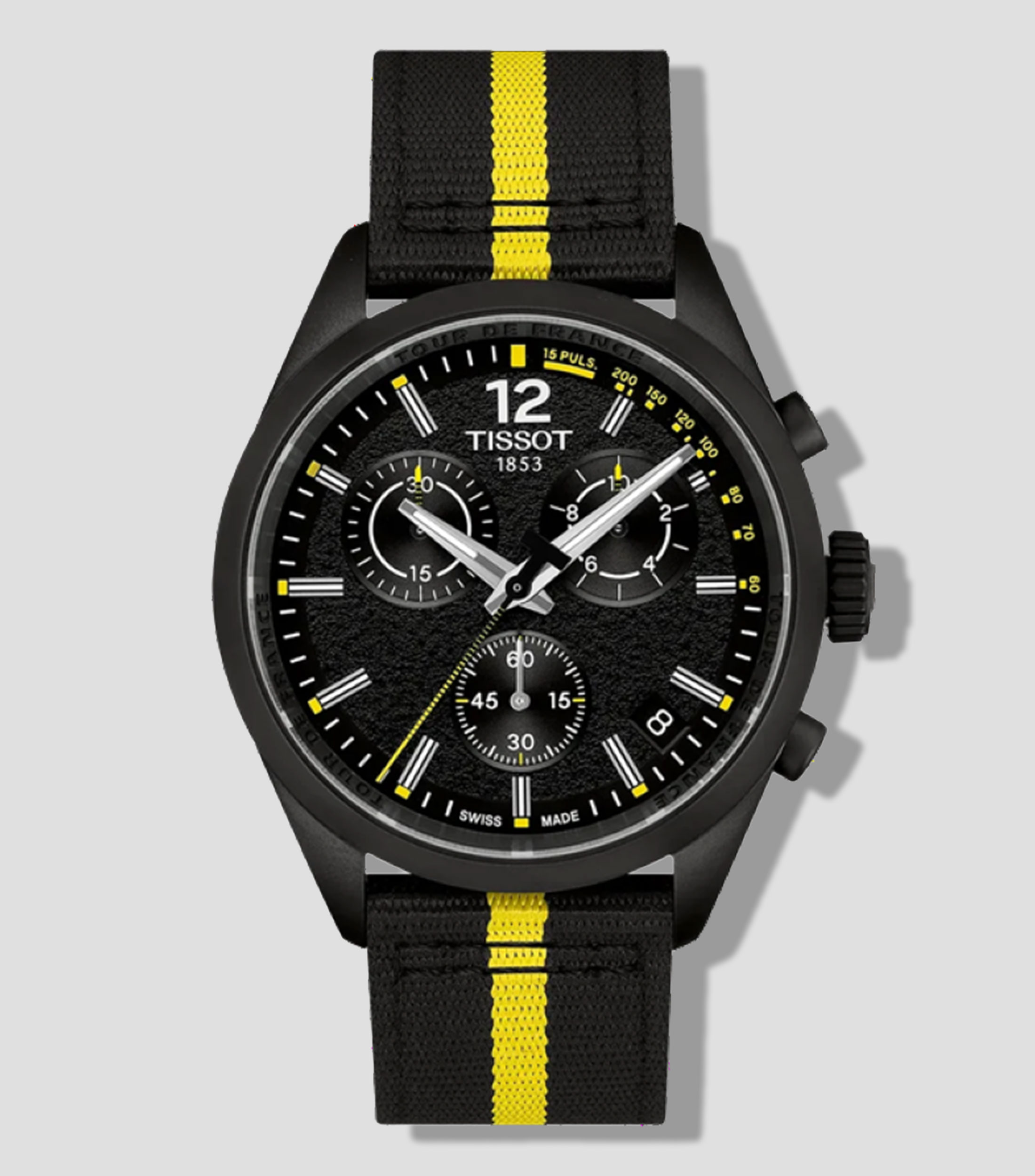 Reloj para hombre PR 100 Tour de France deportivo Negro