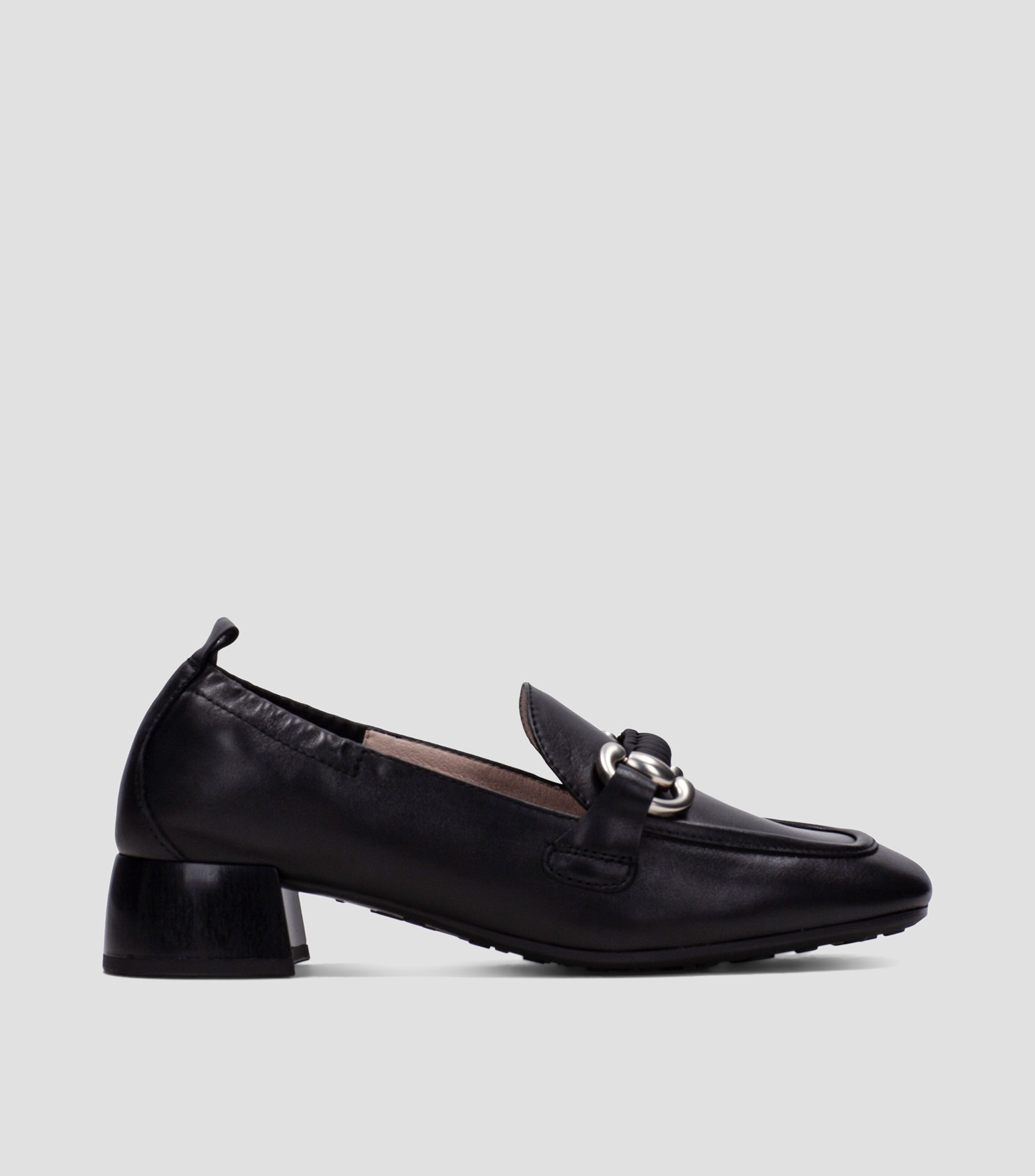 Mocasines Lisboa en piel con herraje Mujer