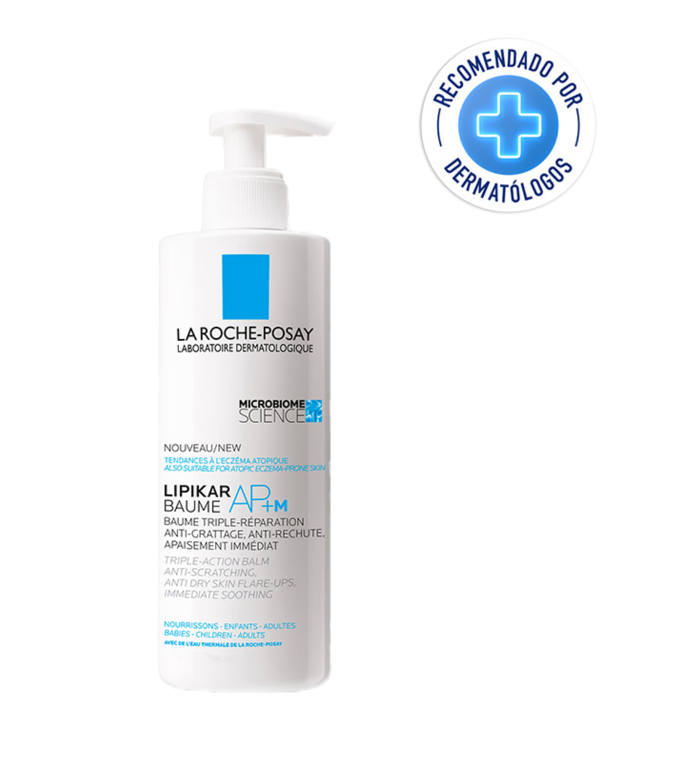 Crema hidratante Lipikar Baume AP+M, 400 ml