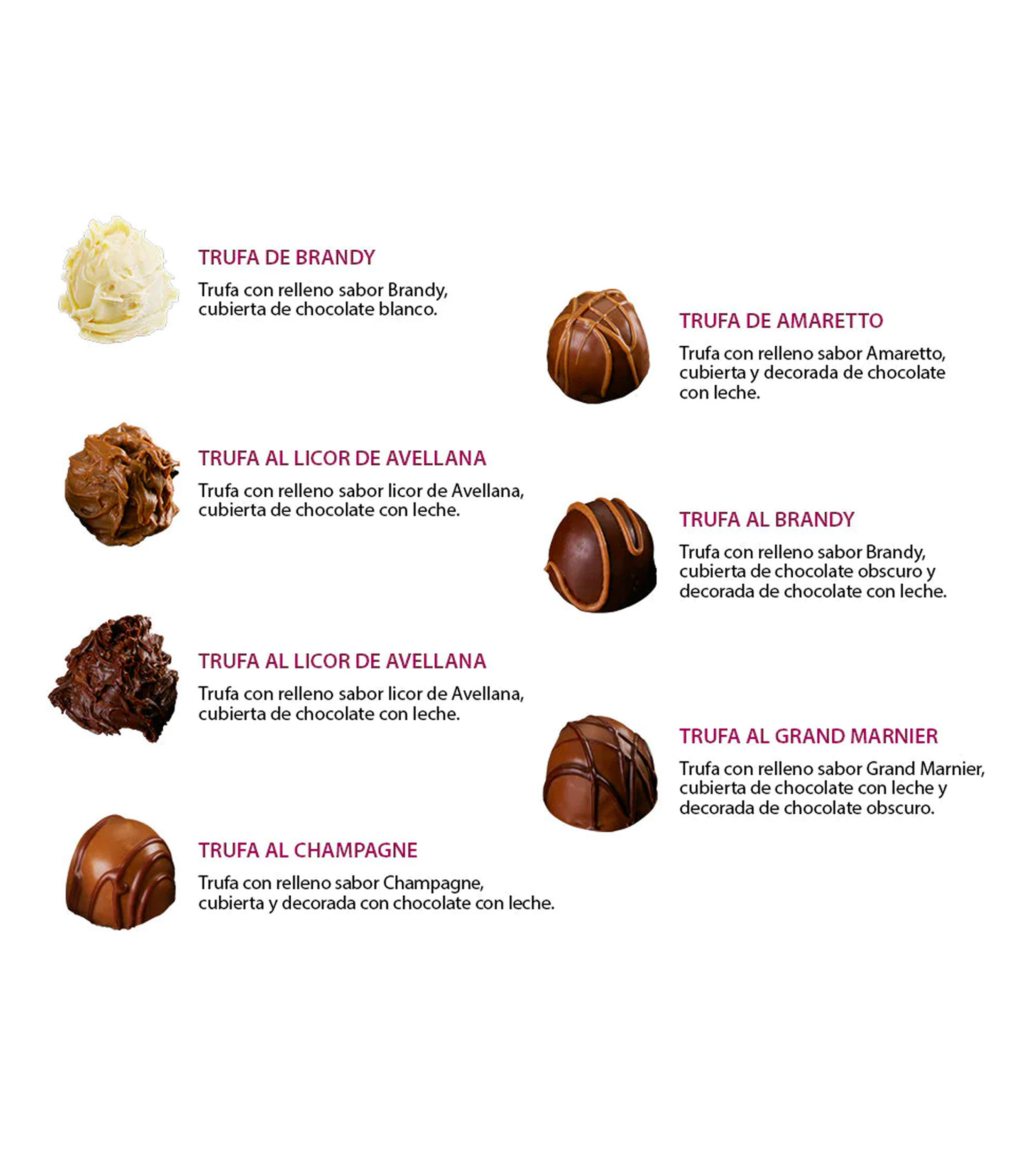 Estuche Rígido Chocolate Surtido Trufas, 260 g