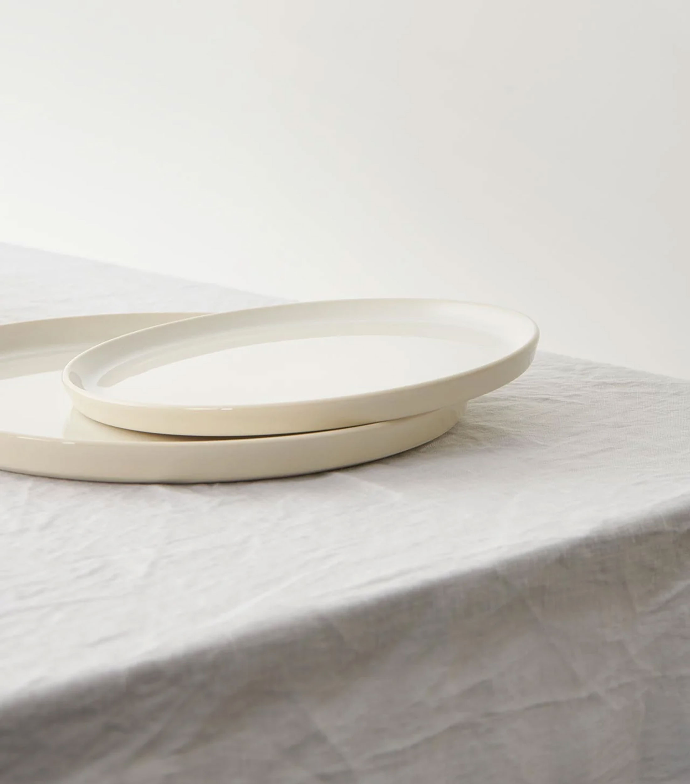 Plato para Ensalada re:glaze Blanco