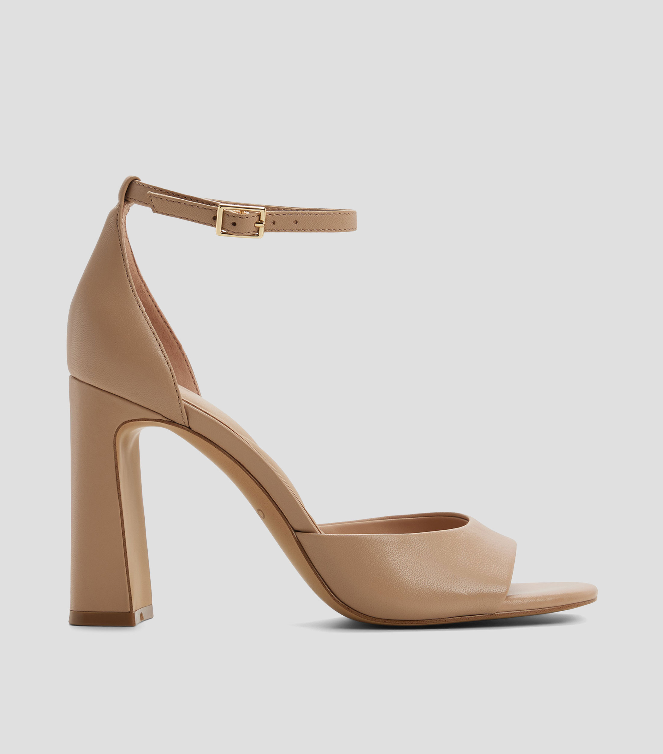 Sandalias con tacón alto cuadrado Florianna Mujer