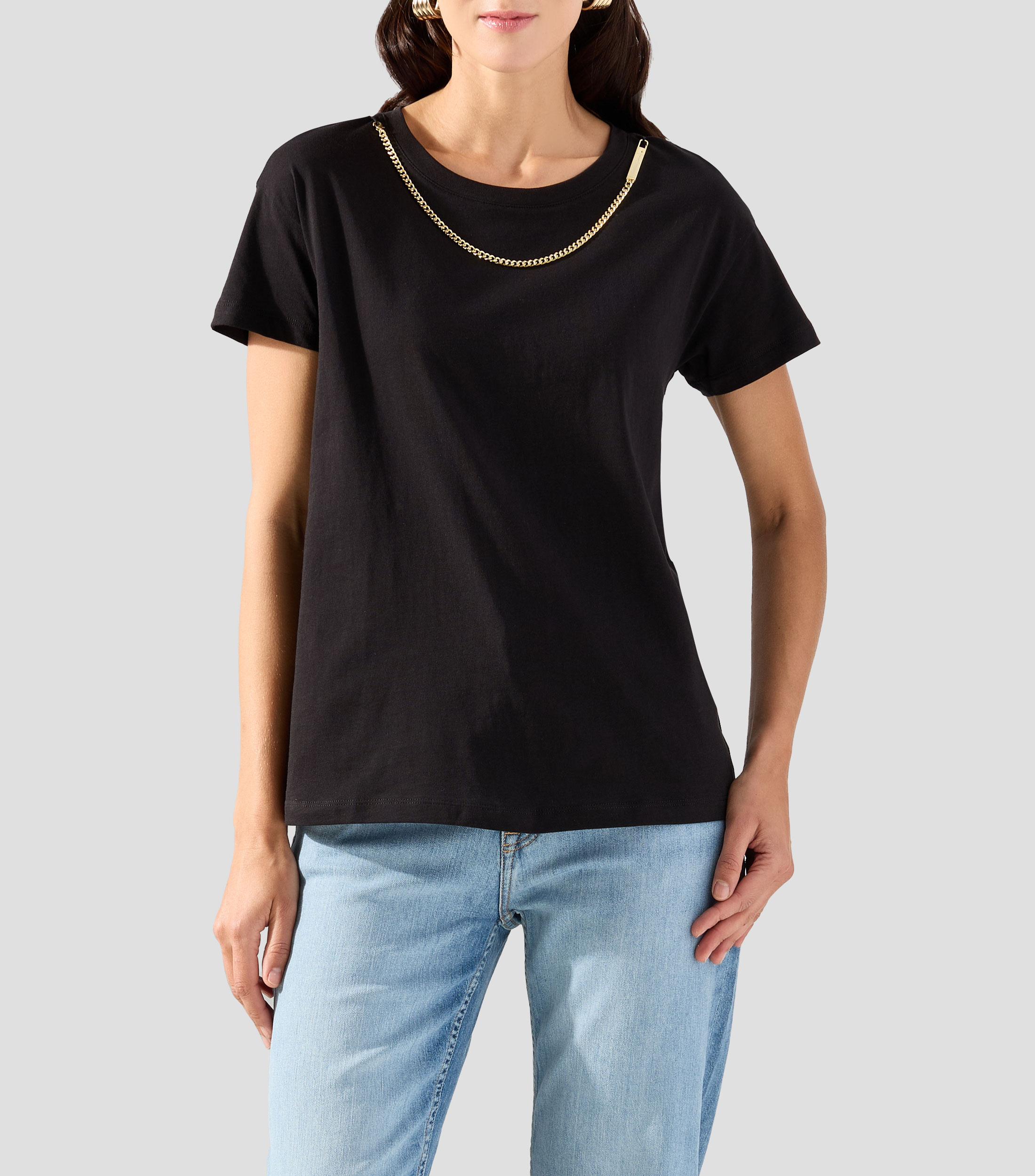 Playera cuello redondo manga corta fantasía Mujer