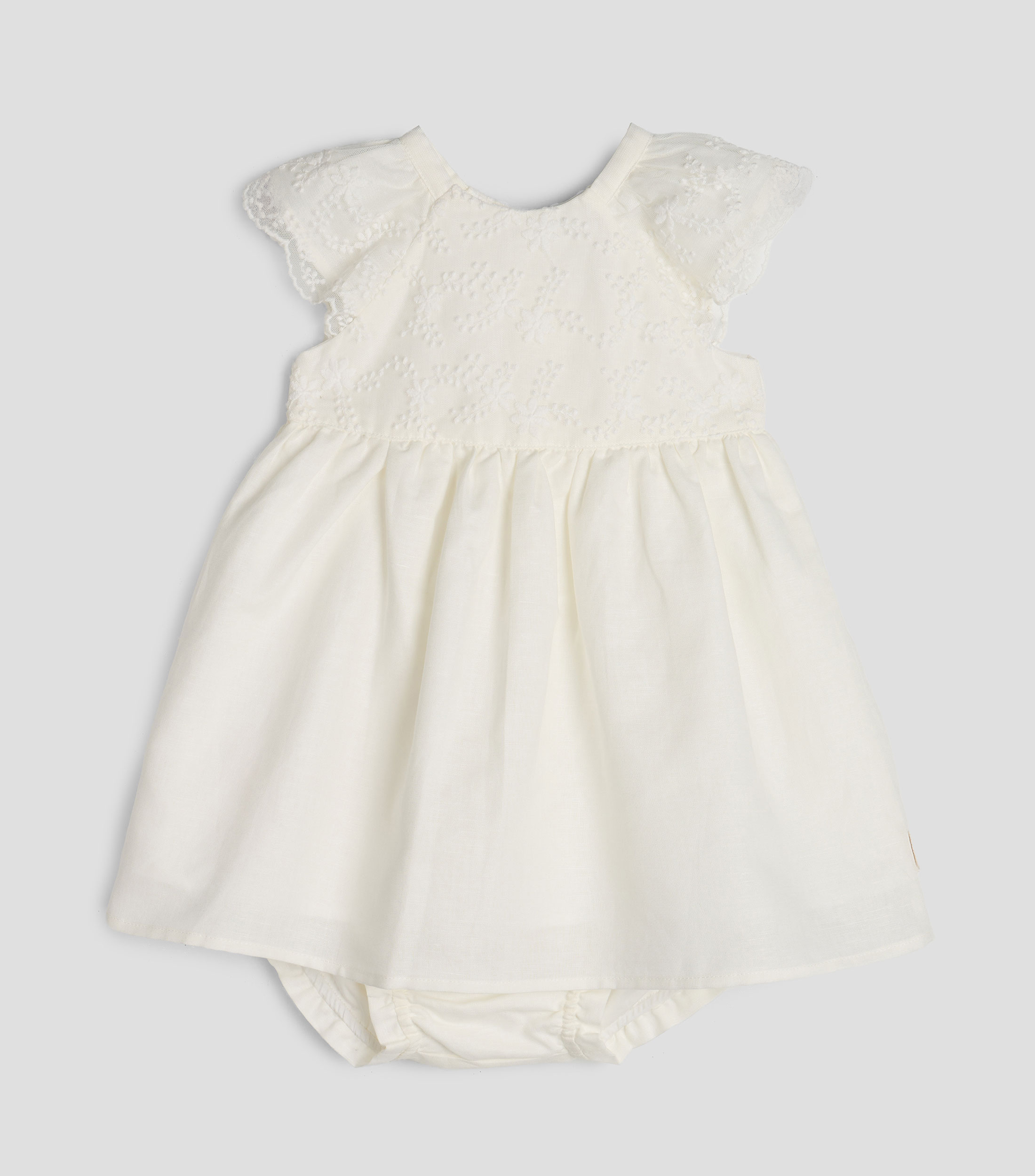 Vestido con bordado Bebé