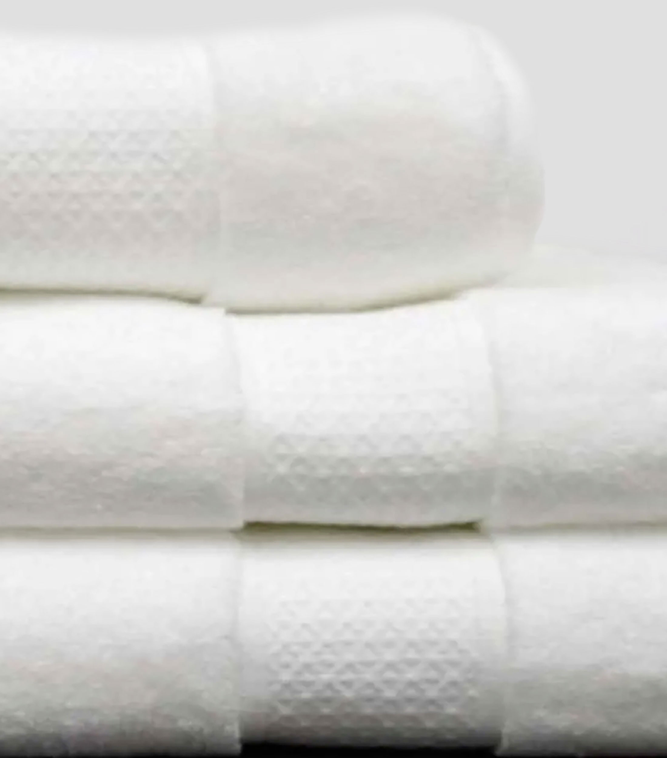 Toalla de manos blanca