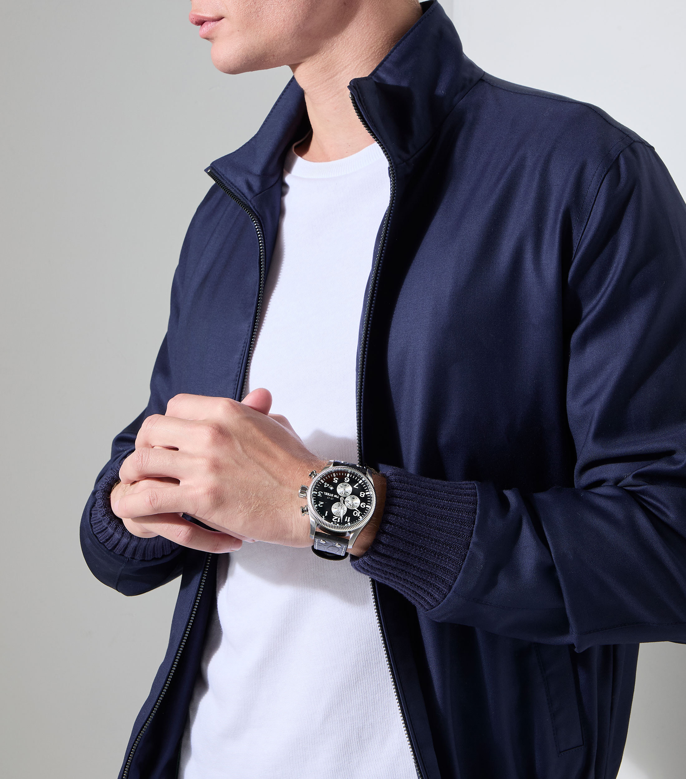 Reloj para Hombre Volante Casual, Plateado