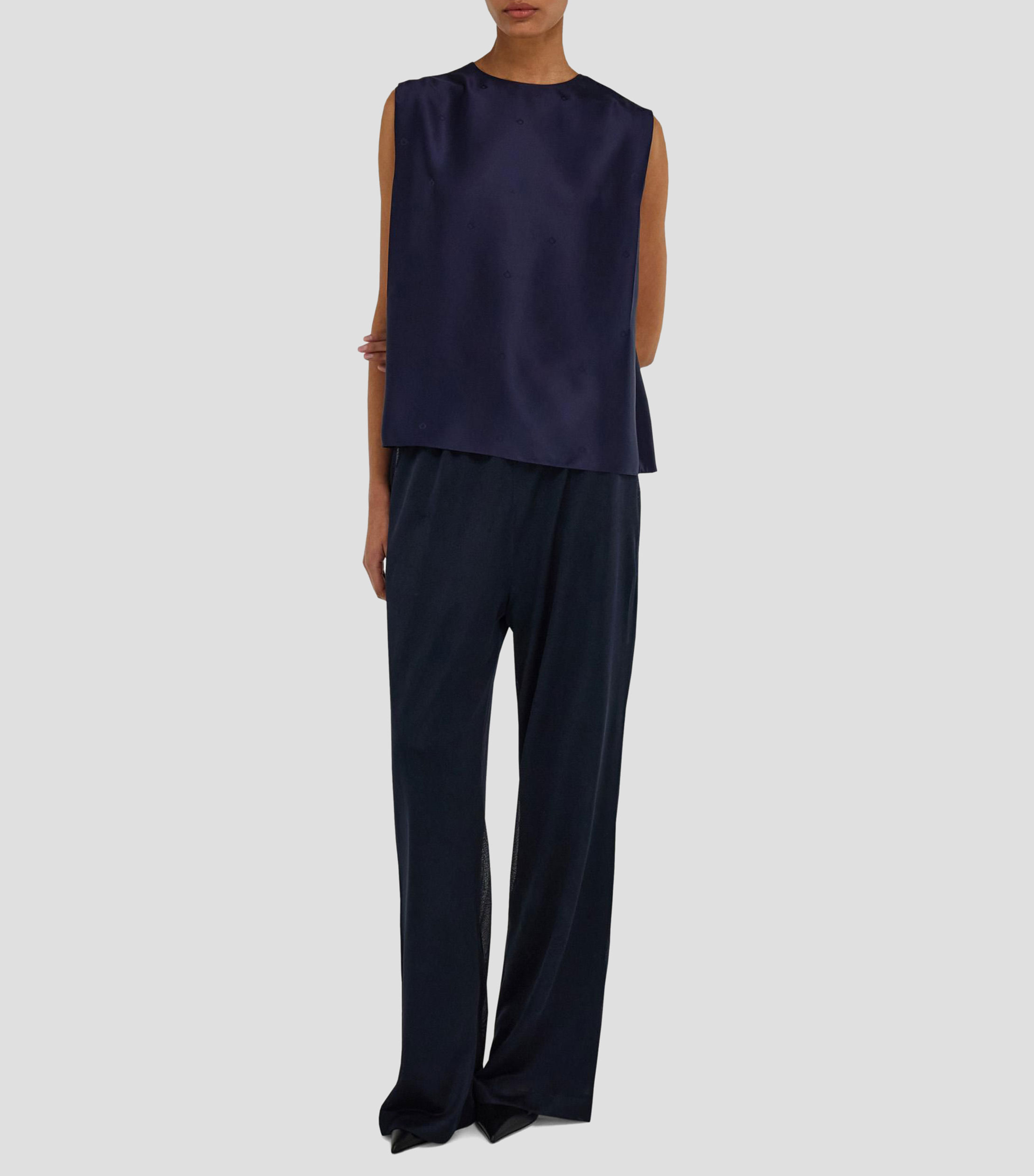 Pantalón liso Mujer