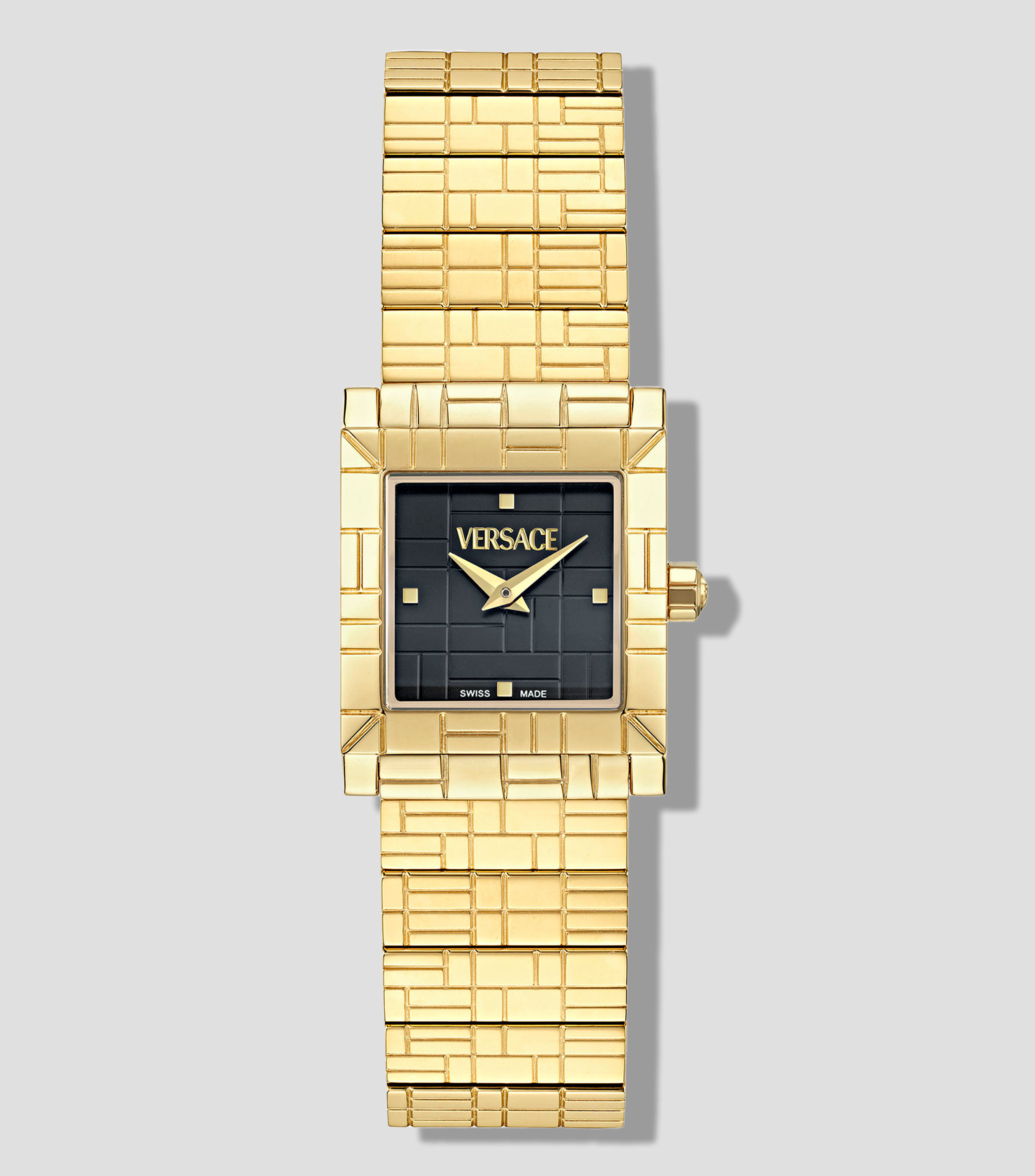 Reloj para Mujer Versace Mosaic de Vestir Negro, Dorado